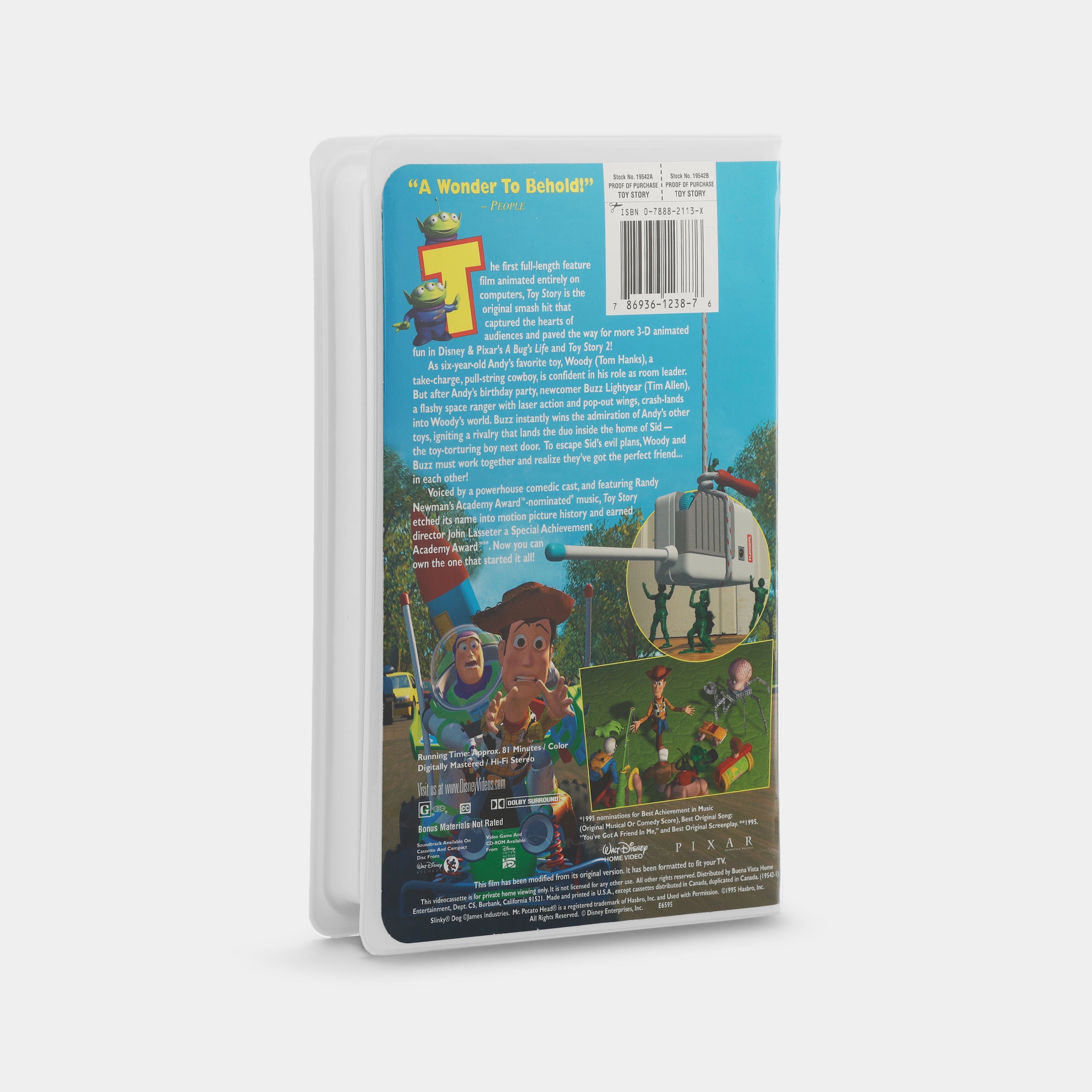 Toy Story (Special Edition Gold Collection) VHS Tape