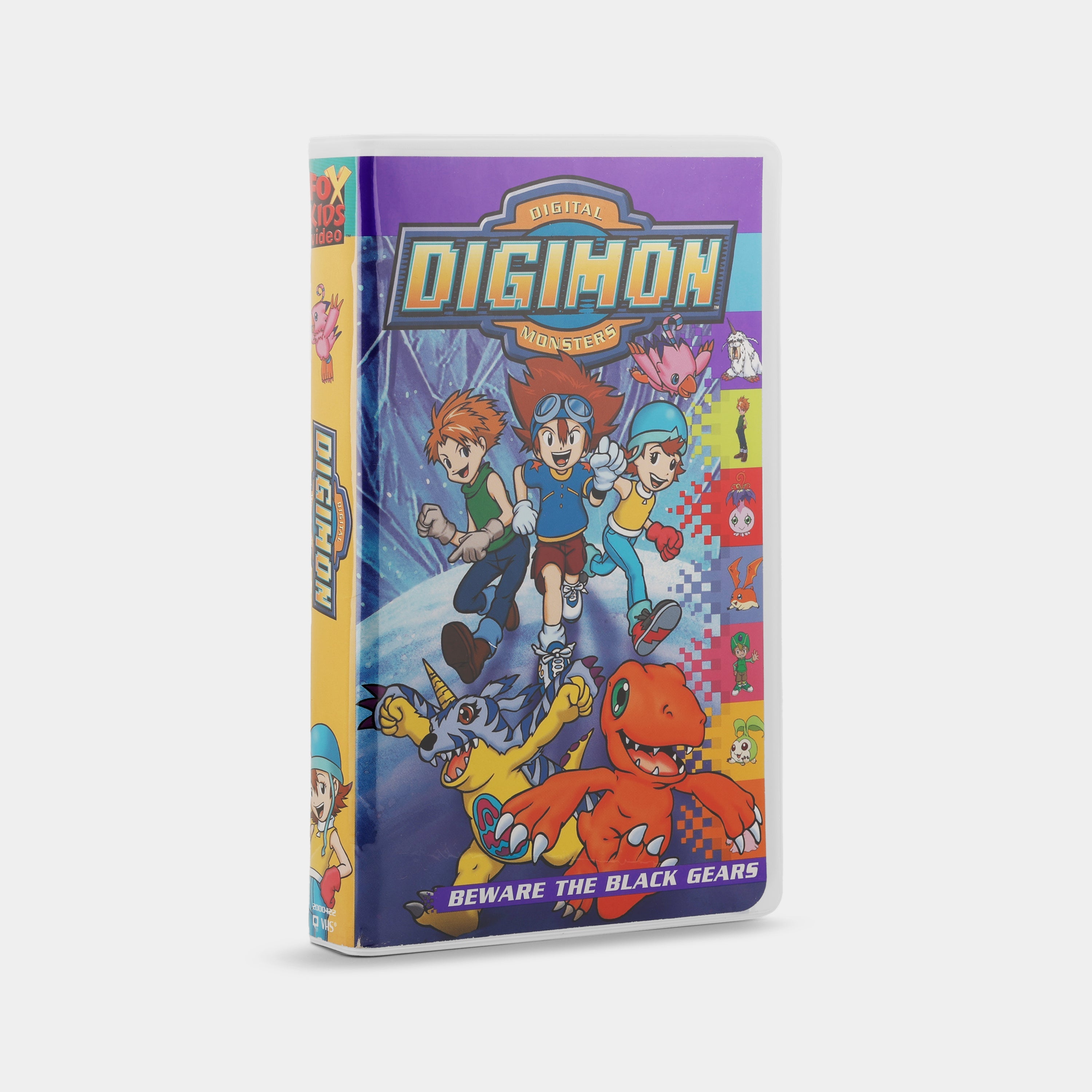 Digimon: Beware the Black Gears VHS Tape
