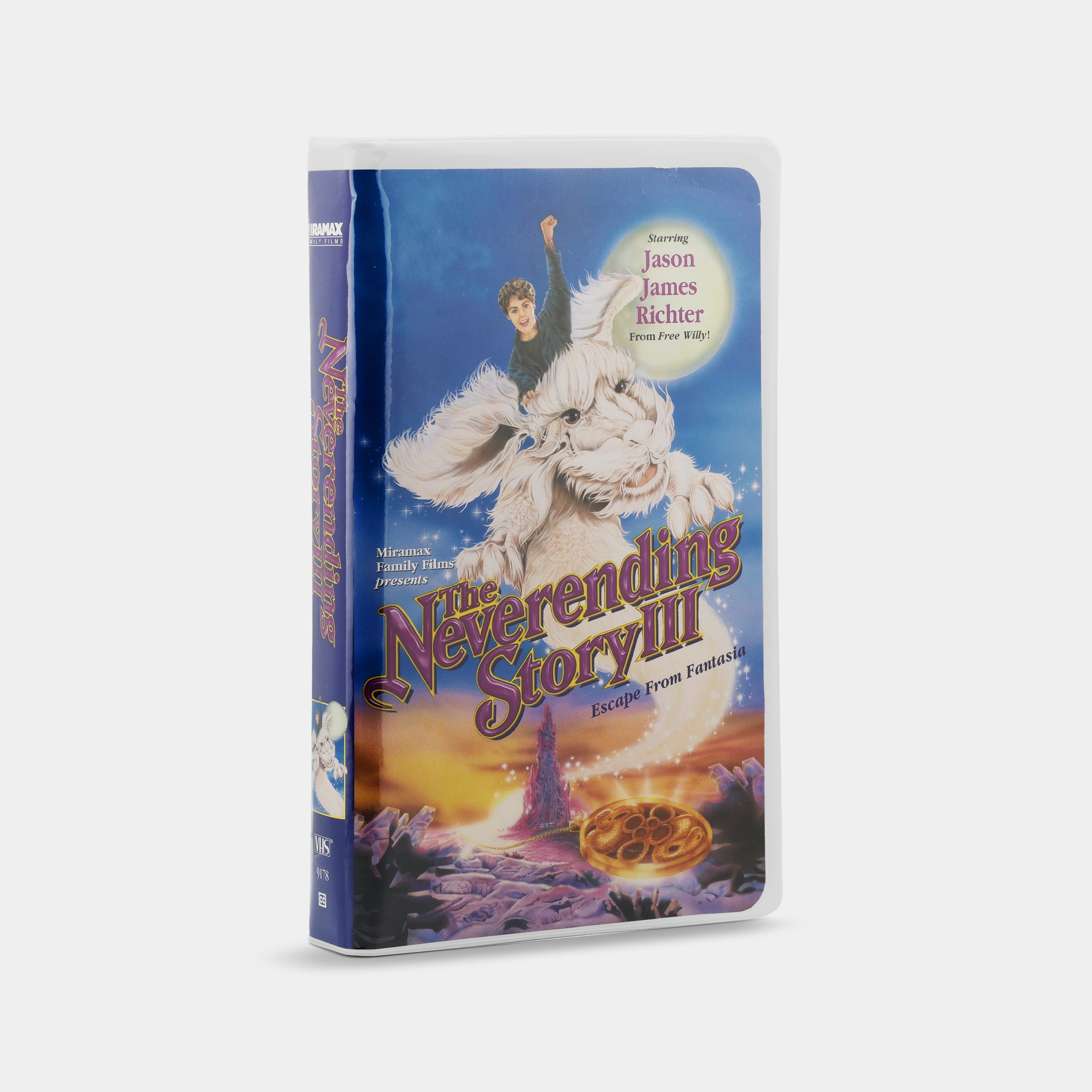 The NeverEnding Story III: Escape from Fantasia VHS Tape