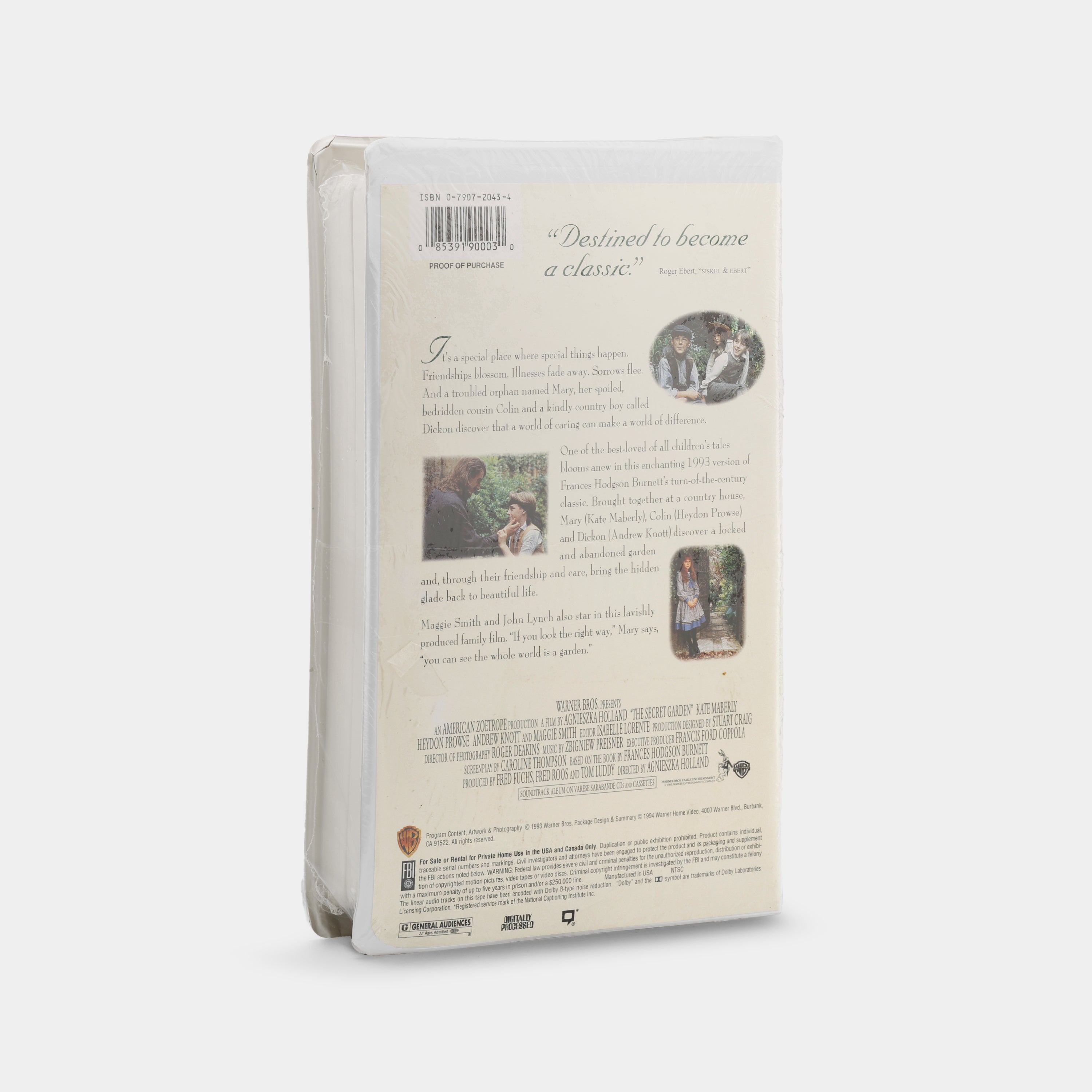 The Secret Garden (Sealed) VHS Tape