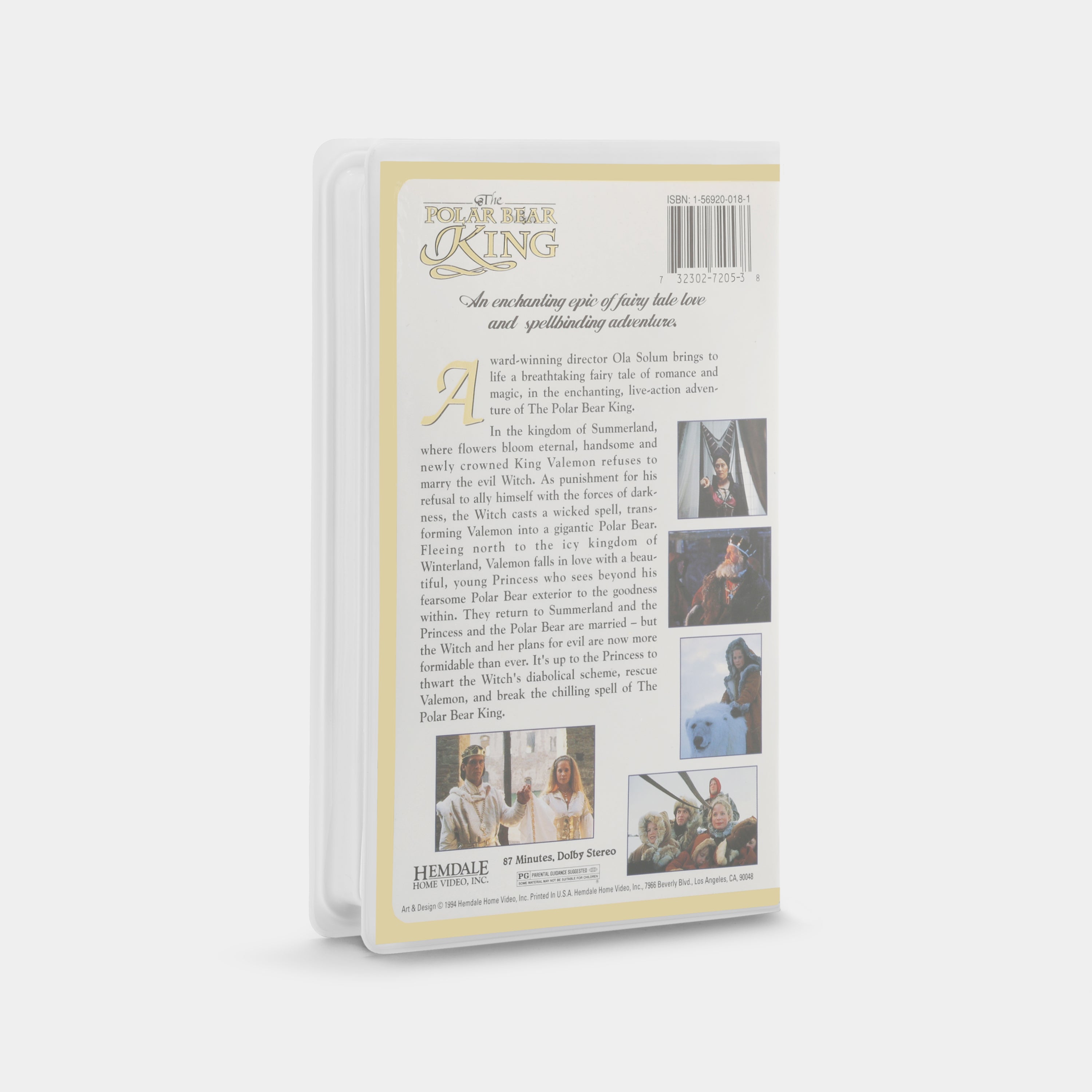 The Polar Bear King VHS Tape