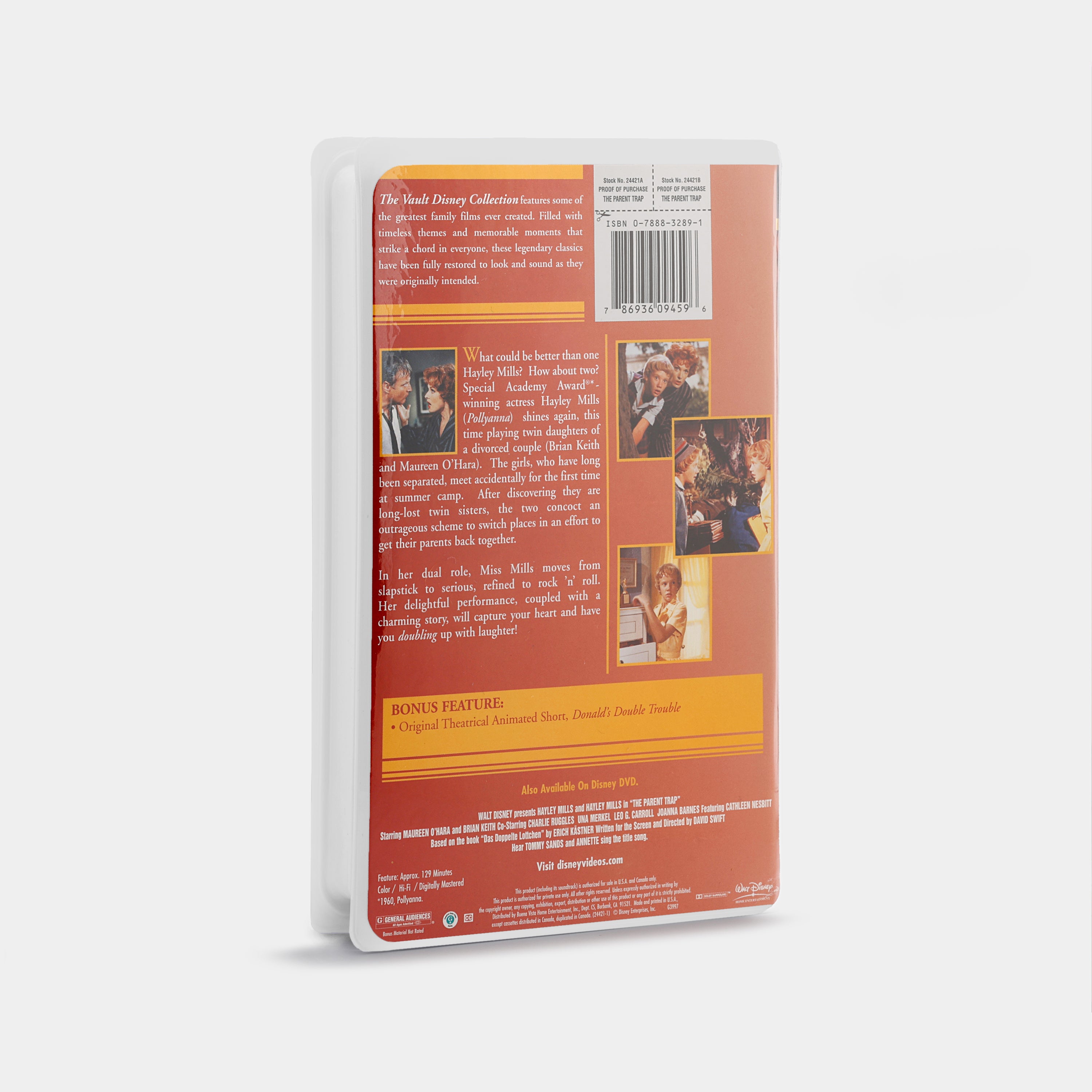 The Parent Trap VHS Tape