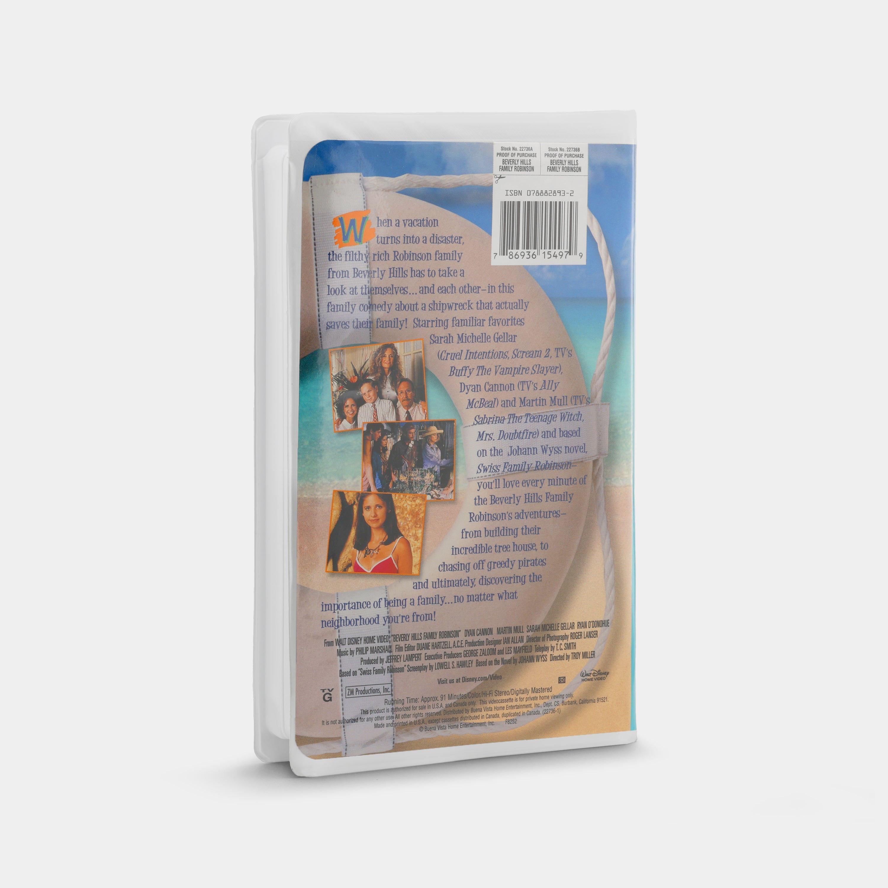 Beverly Hills Family Robinson VHS Tape