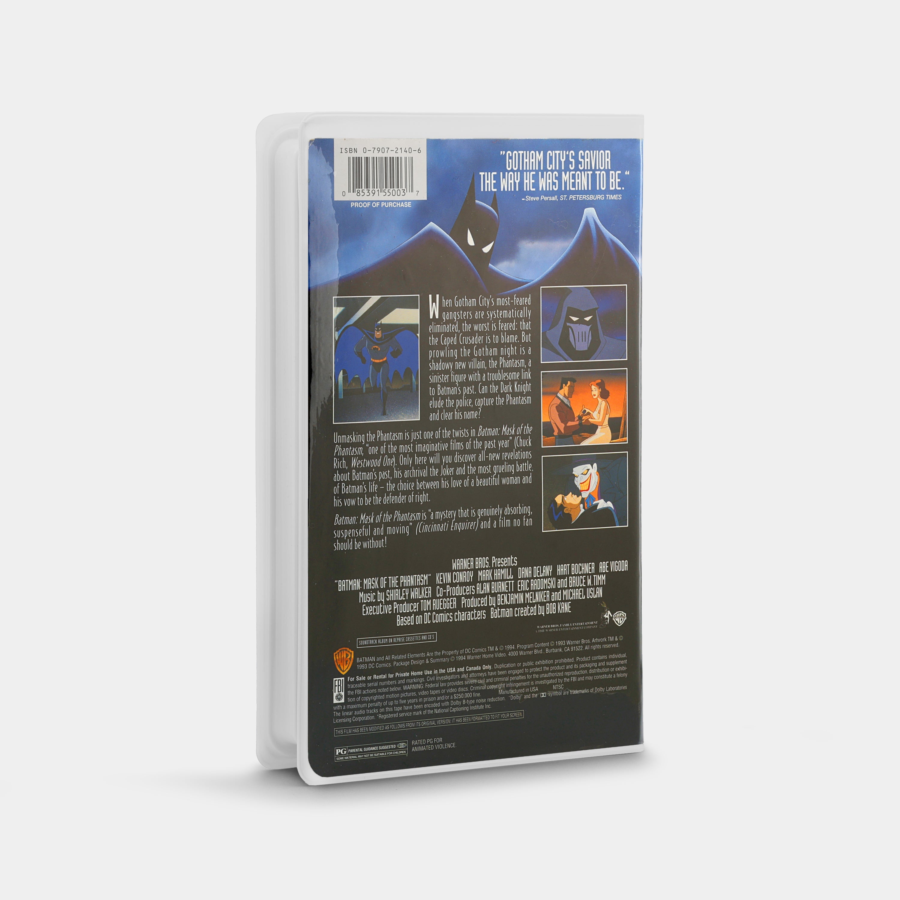 Batman: Mask of the Phantasm VHS Tape