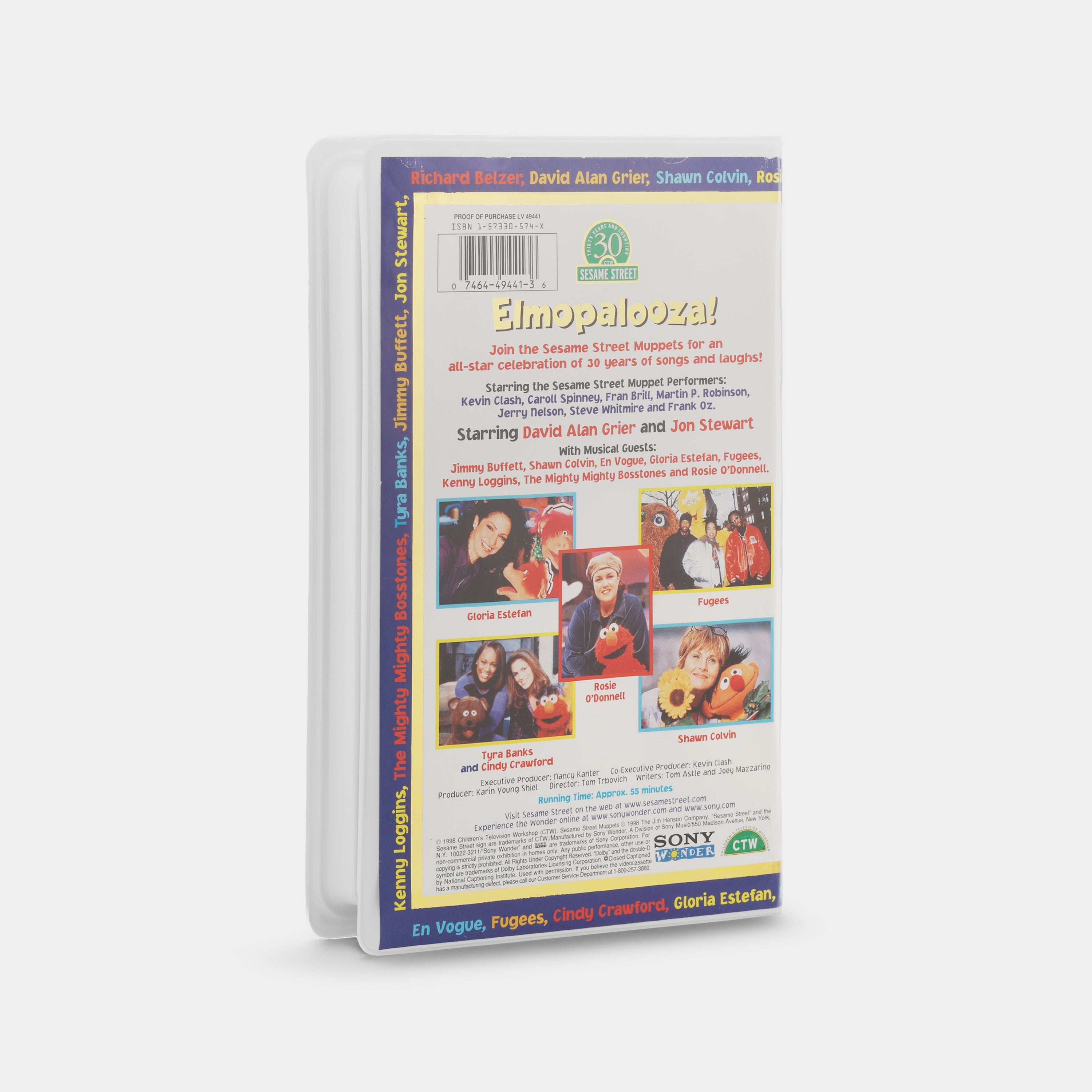 Elmopalooza VHS Tape