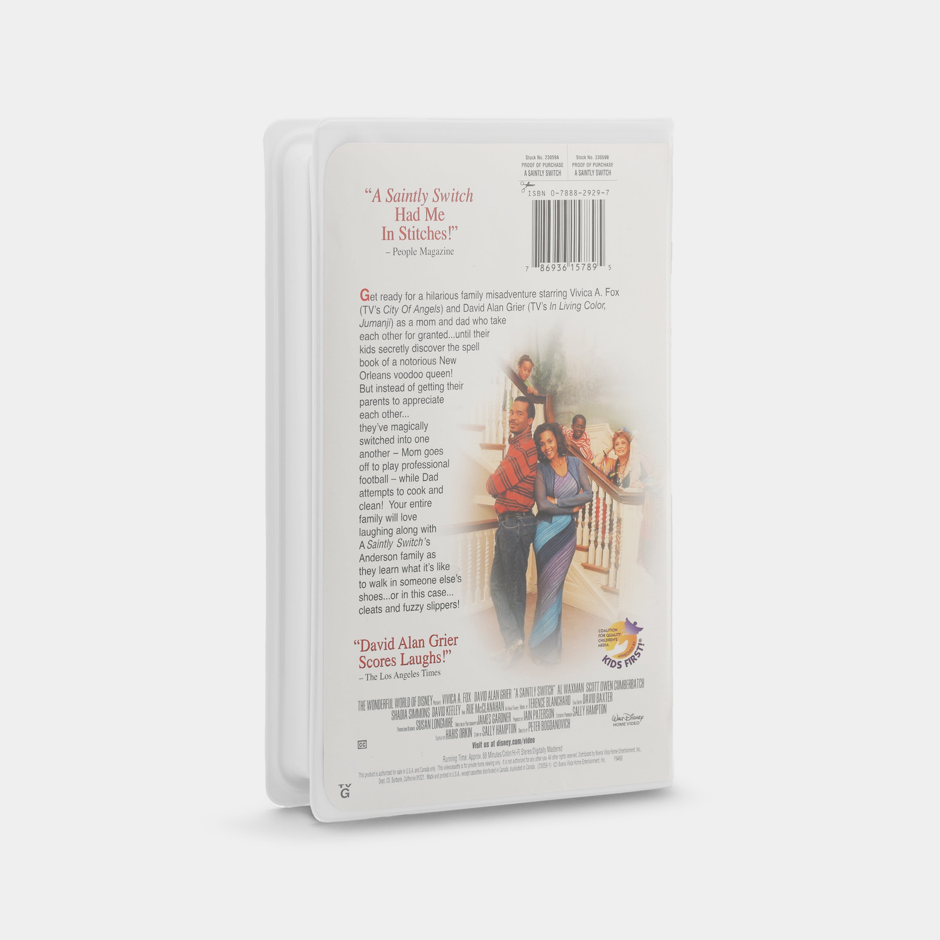 A Saintly Switch VHS Tape