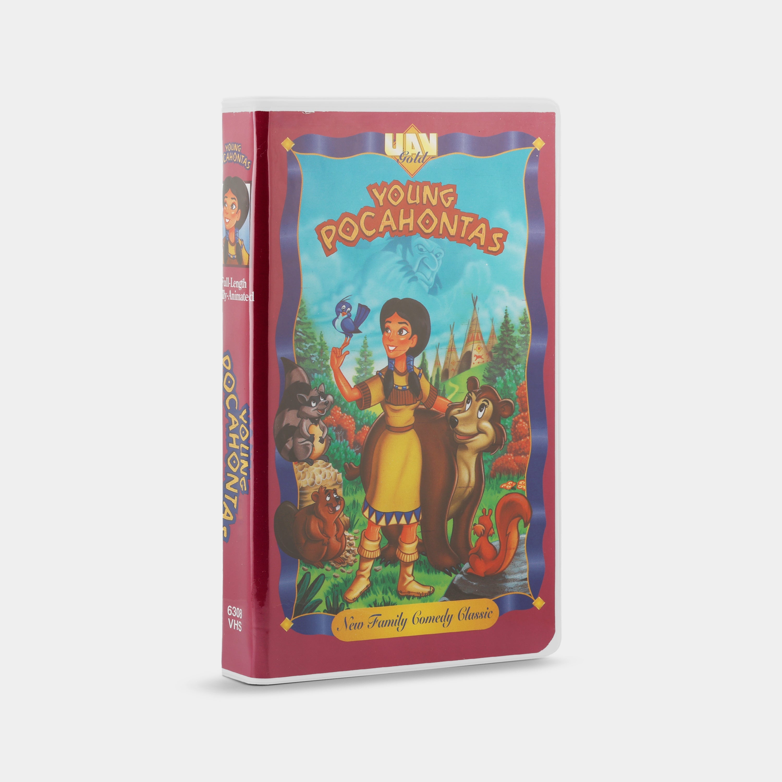 Young Pocahontas VHS Tape