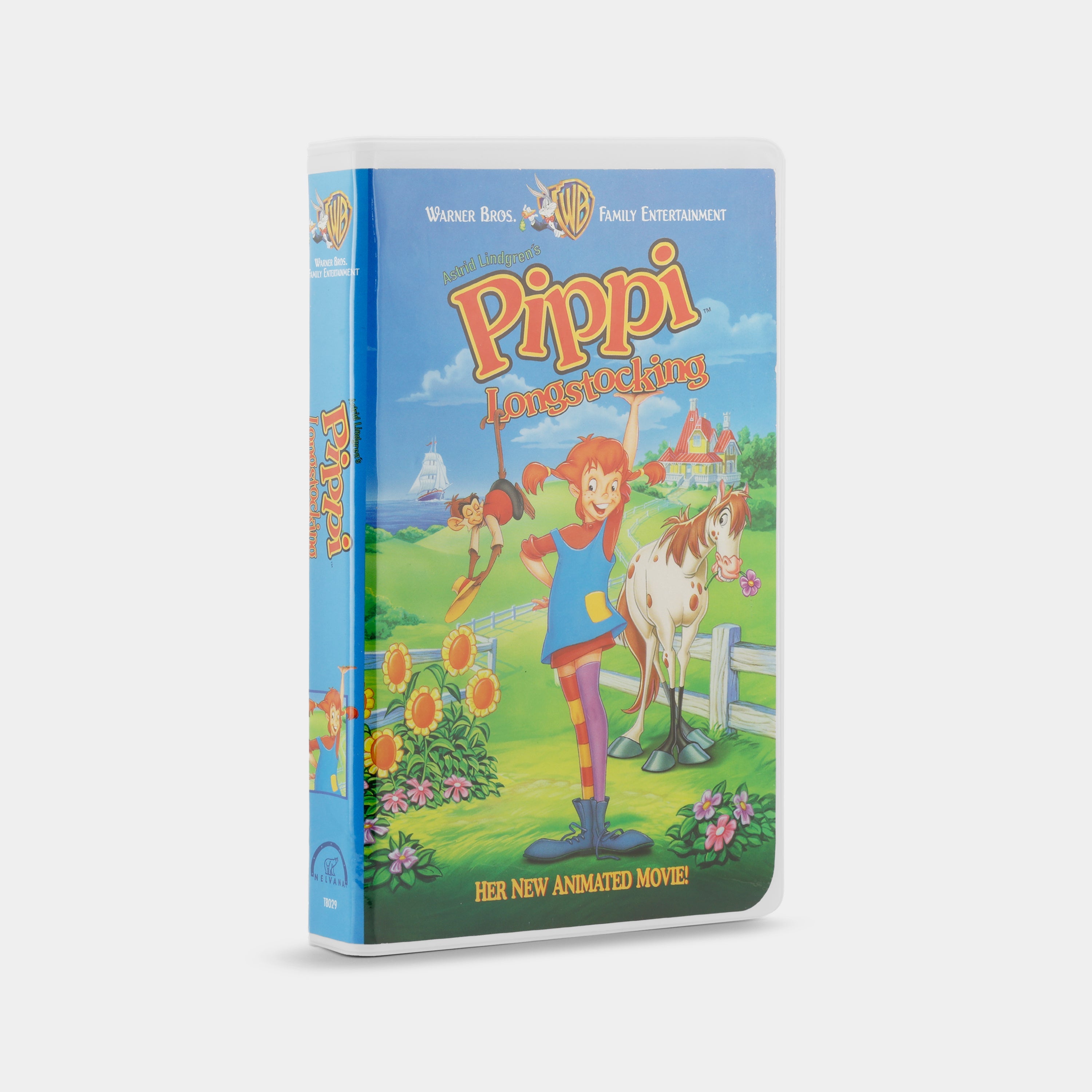 Pippi Longstocking VHS Tape