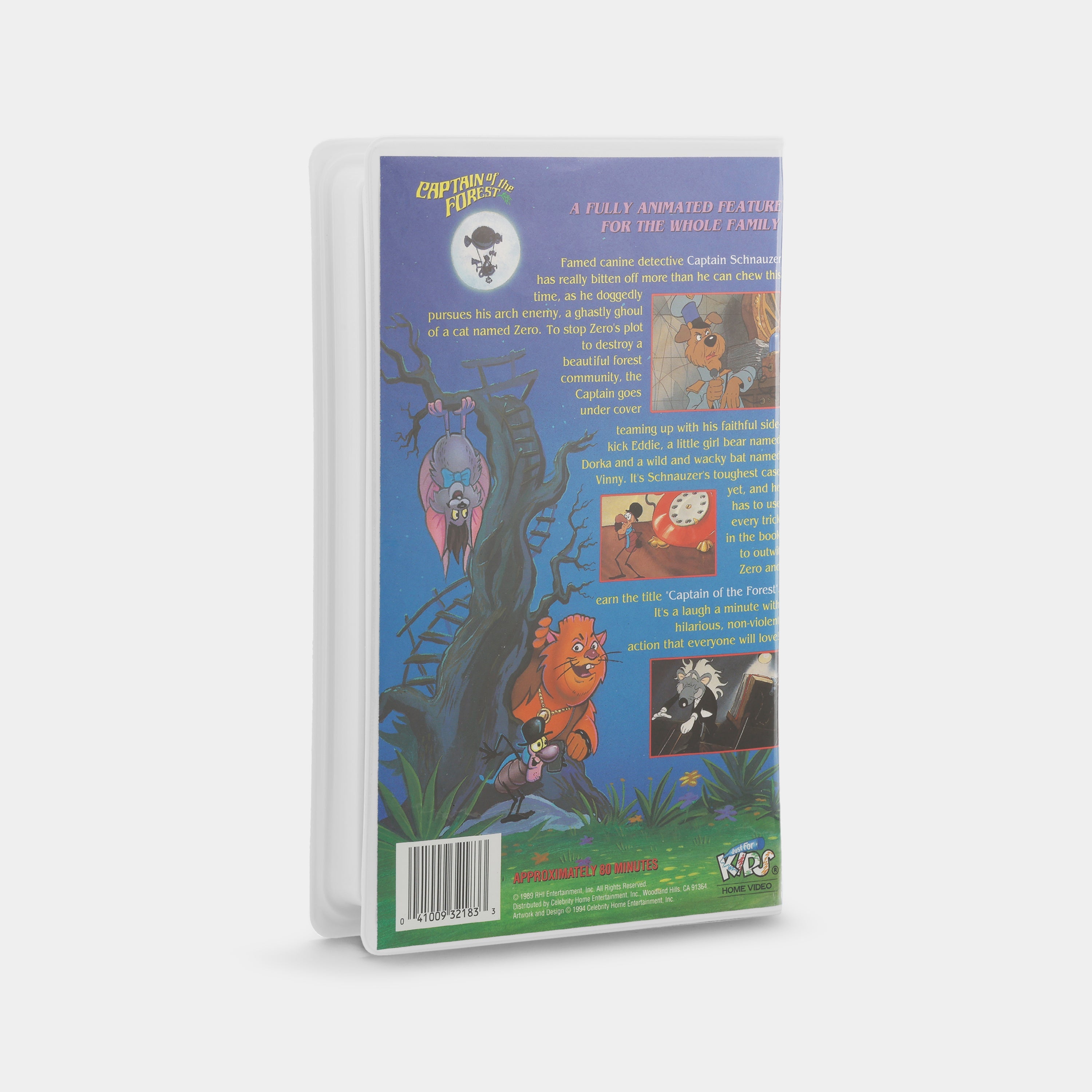Captain of the Forest VHS Tape