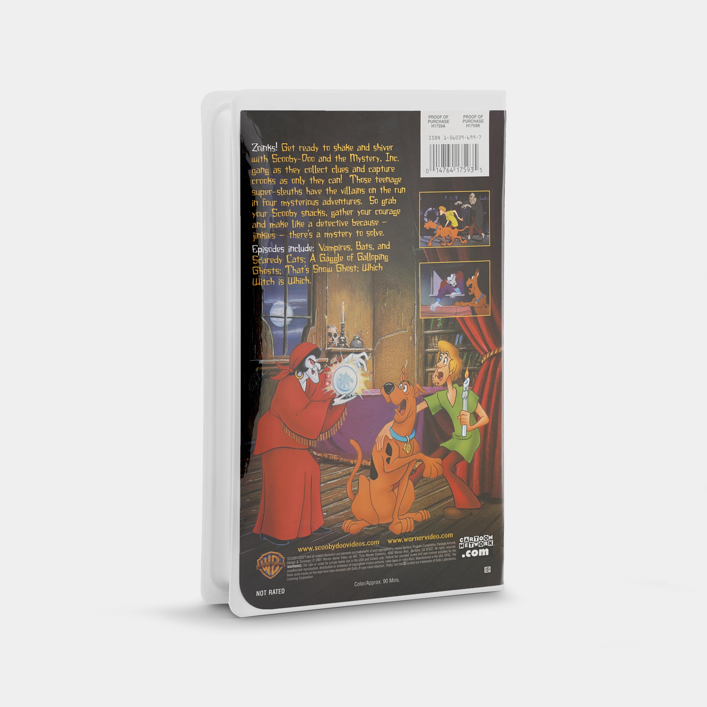 Scooby-Doo’s Spookiest Tales VHS Tape