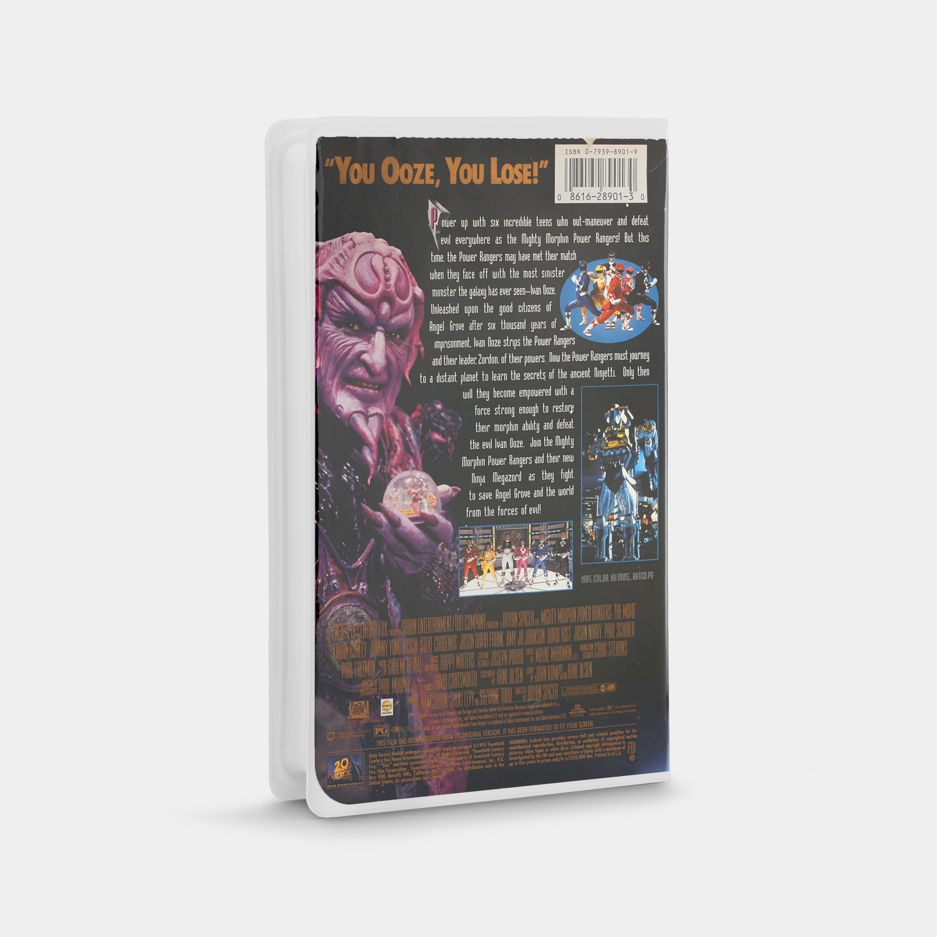 Mighty Morphin Power Rangers: The Movie VHS Tape – Retrospekt