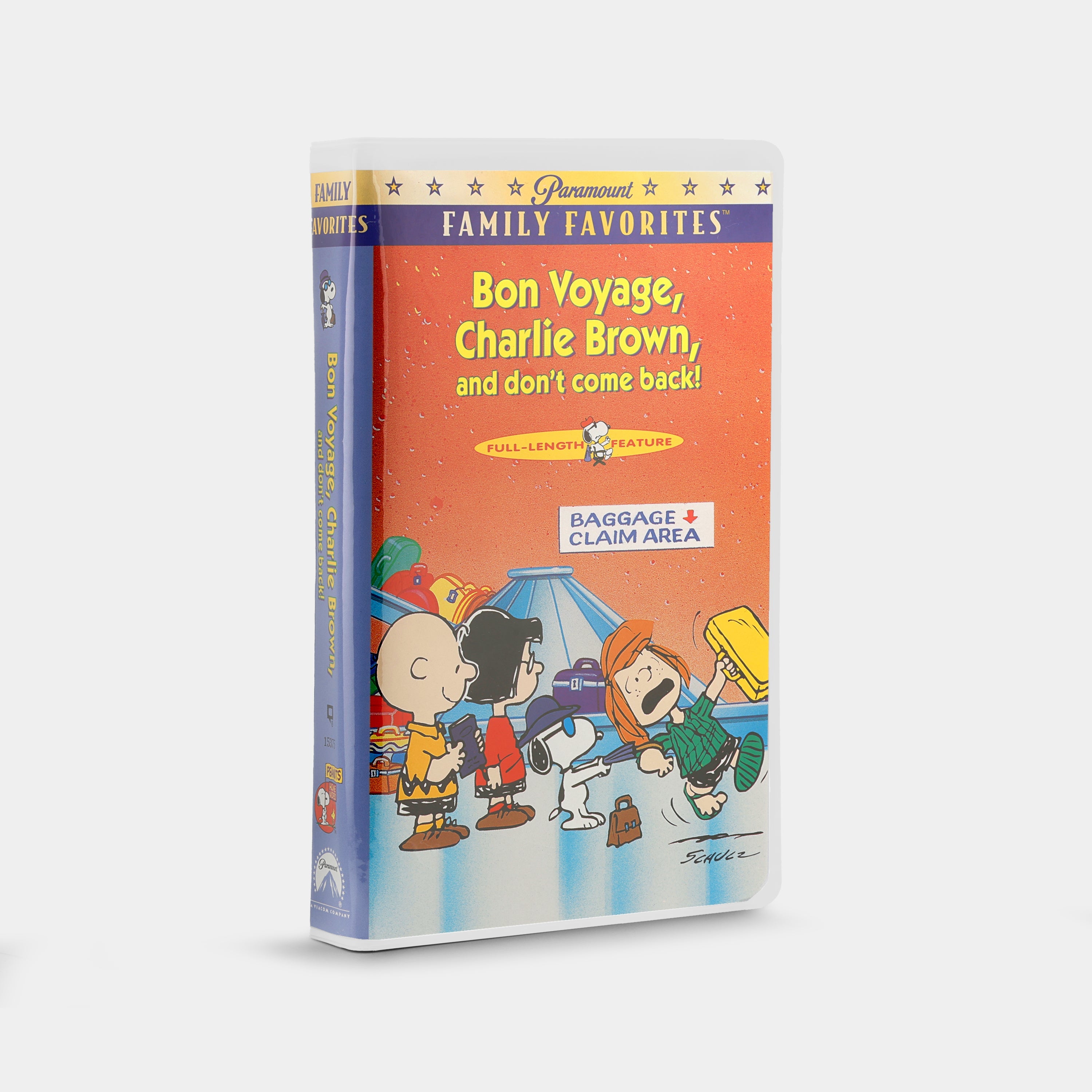 Bon Voyage, Charlie Brown, and Don't Come Back! VHS Tape