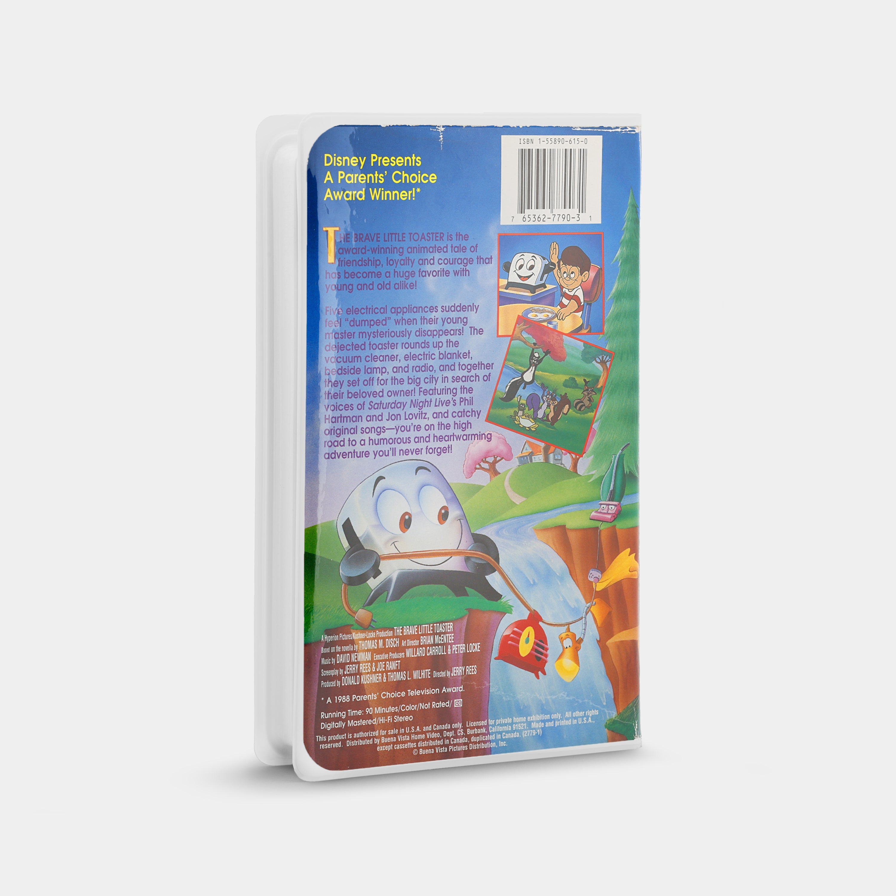 The Brave Little Toaster VHS Tape