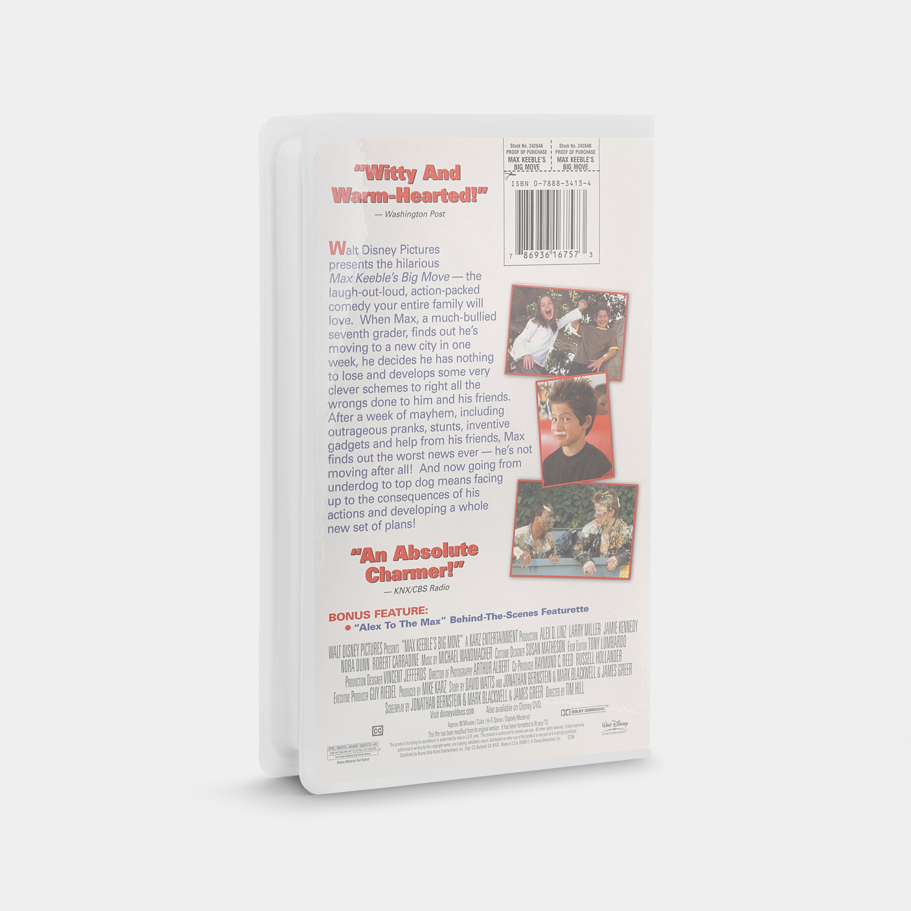 Max Keeble's Big Move VHS Tape