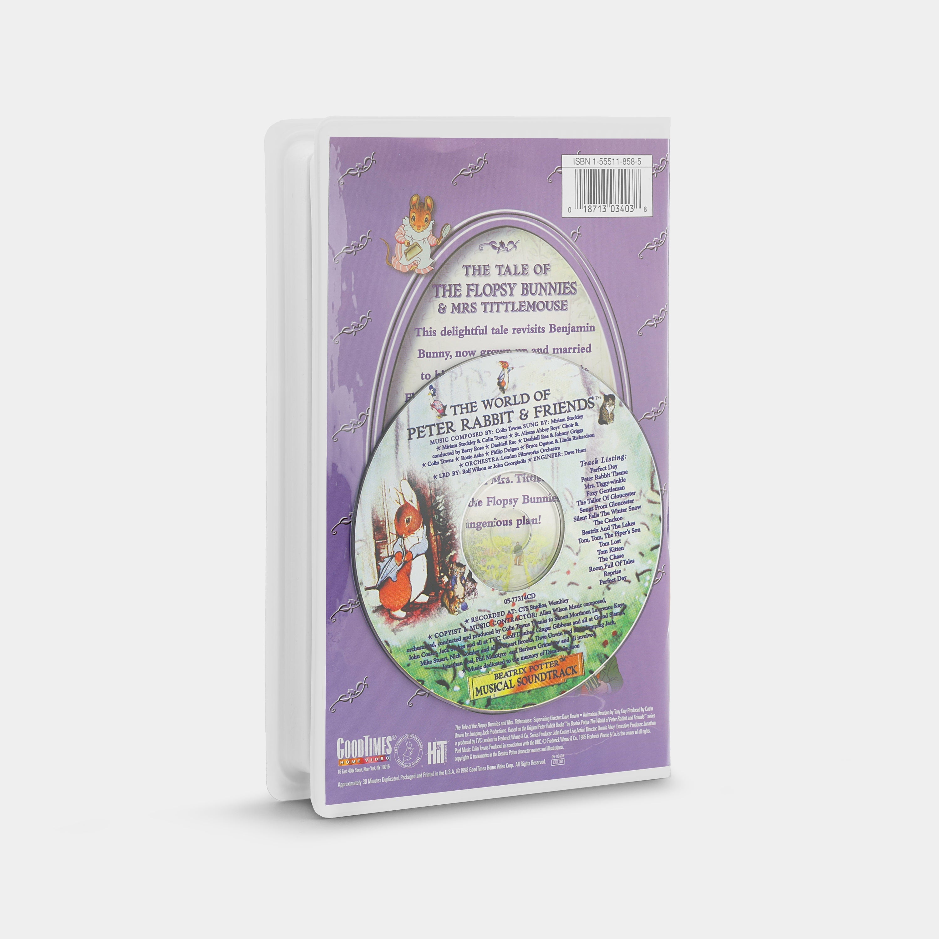 The Tale of the Flopsy Bunnies & Mrs. Tittlemouse VHS Tape