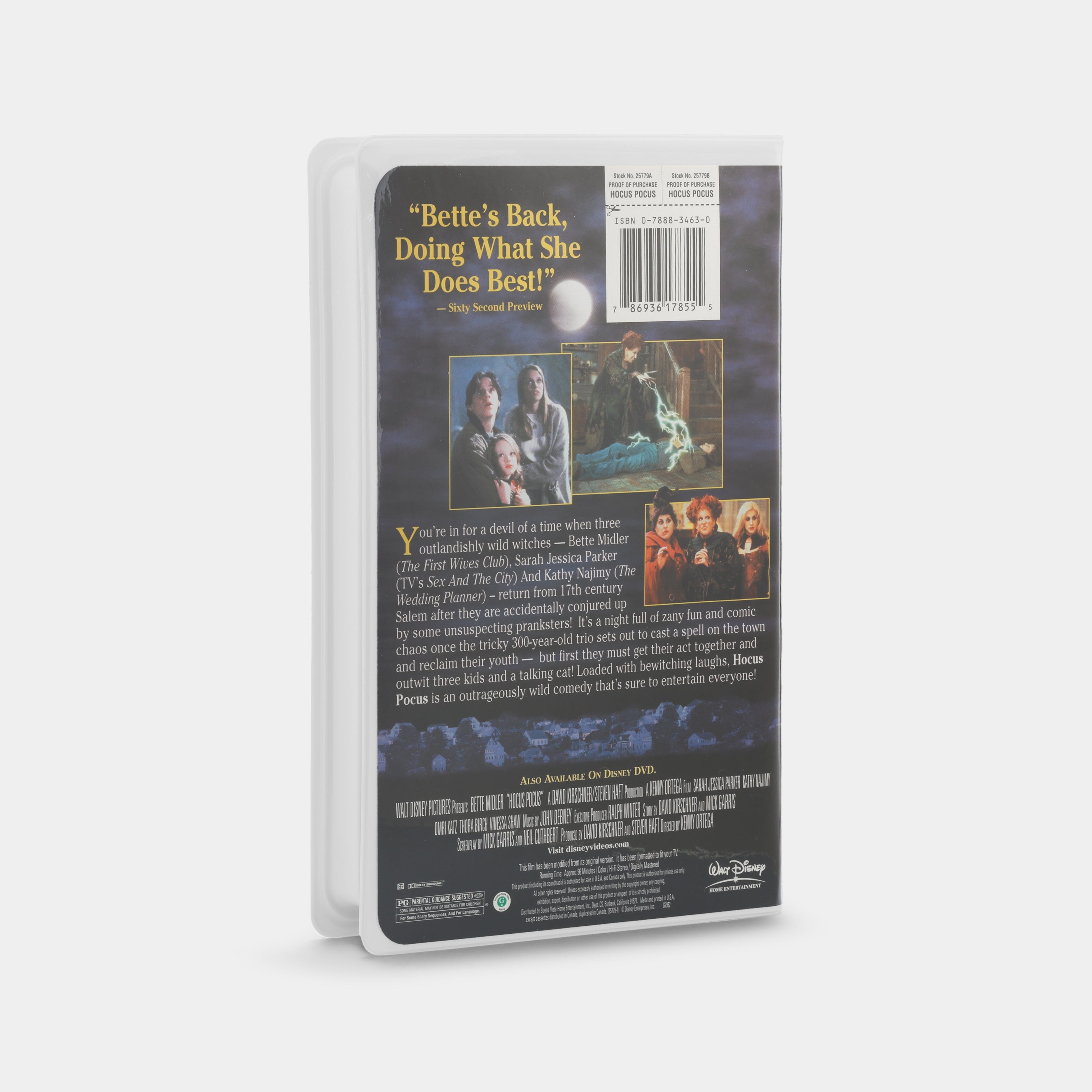 Hocus Pocus VHS Tape