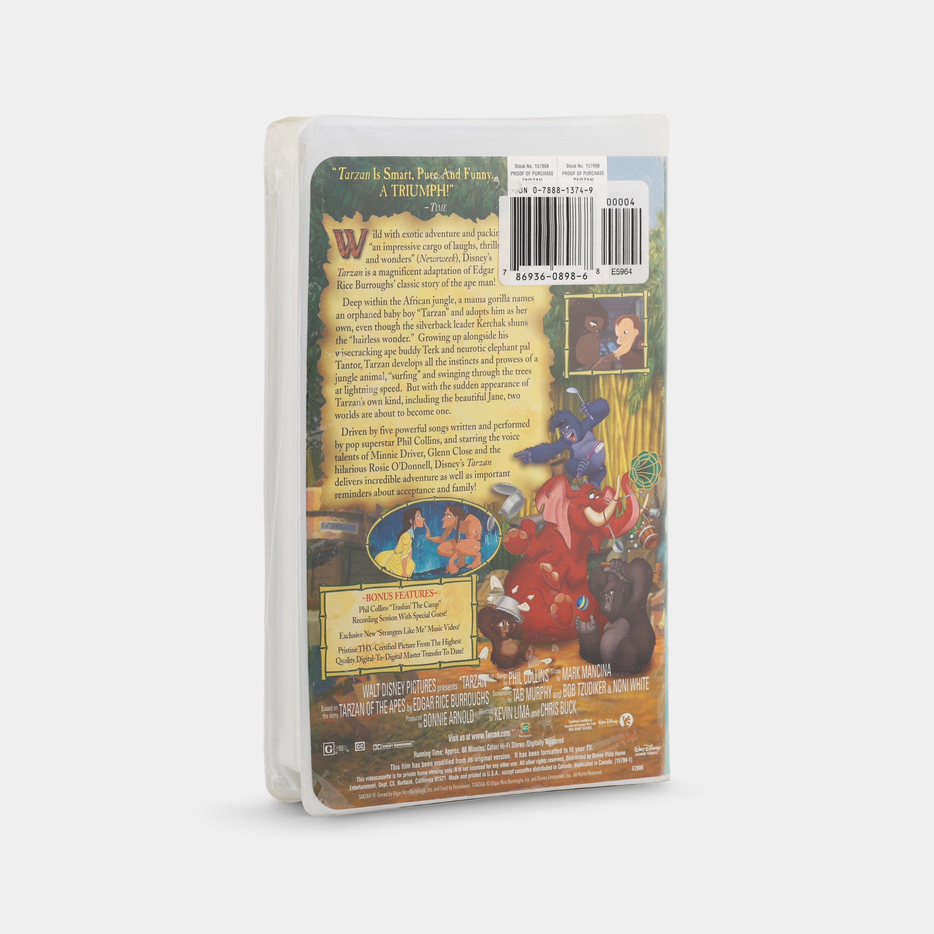 Tarzan (Sealed) VHS Tape – Retrospekt