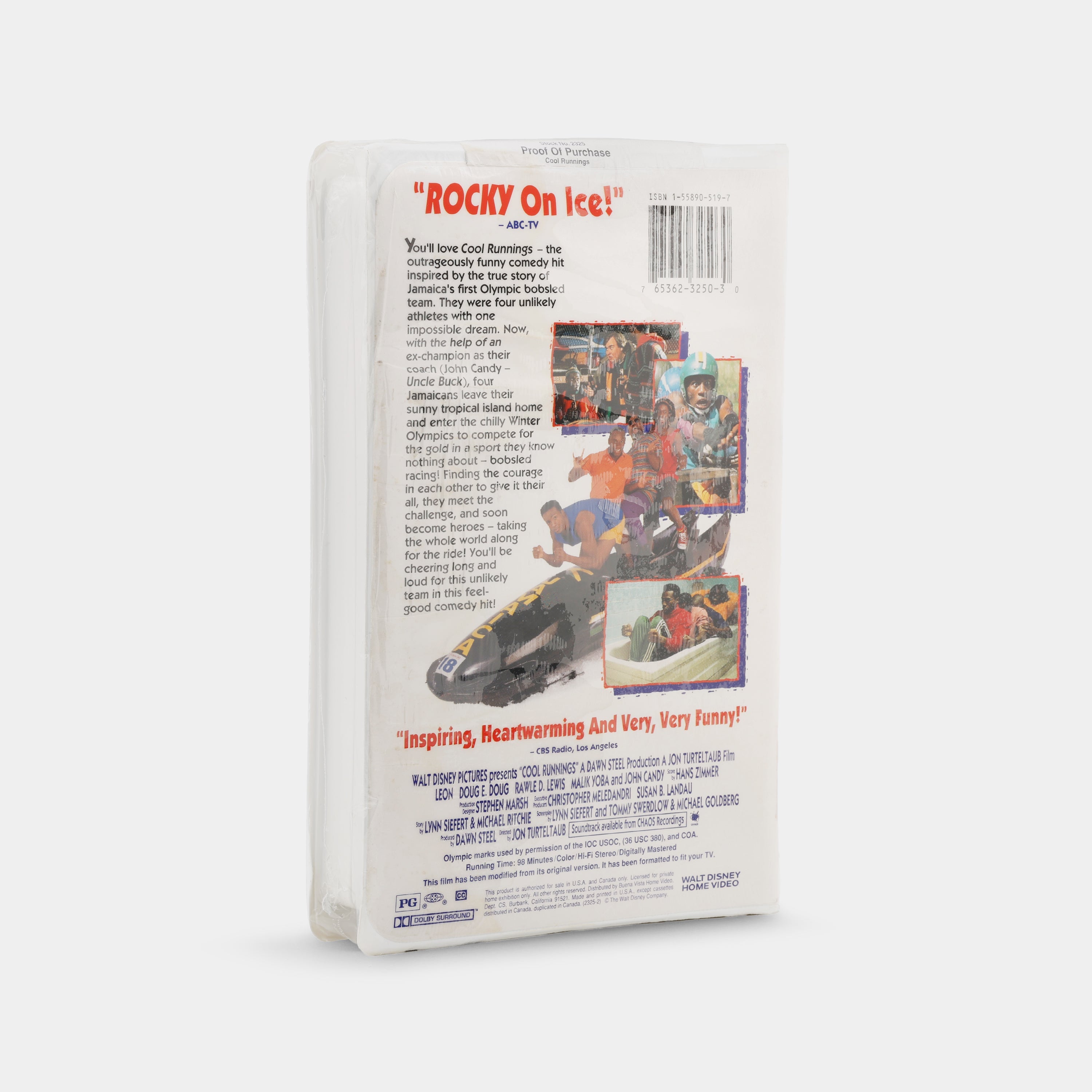 Cool Runnings (Sealed) VHS Tape