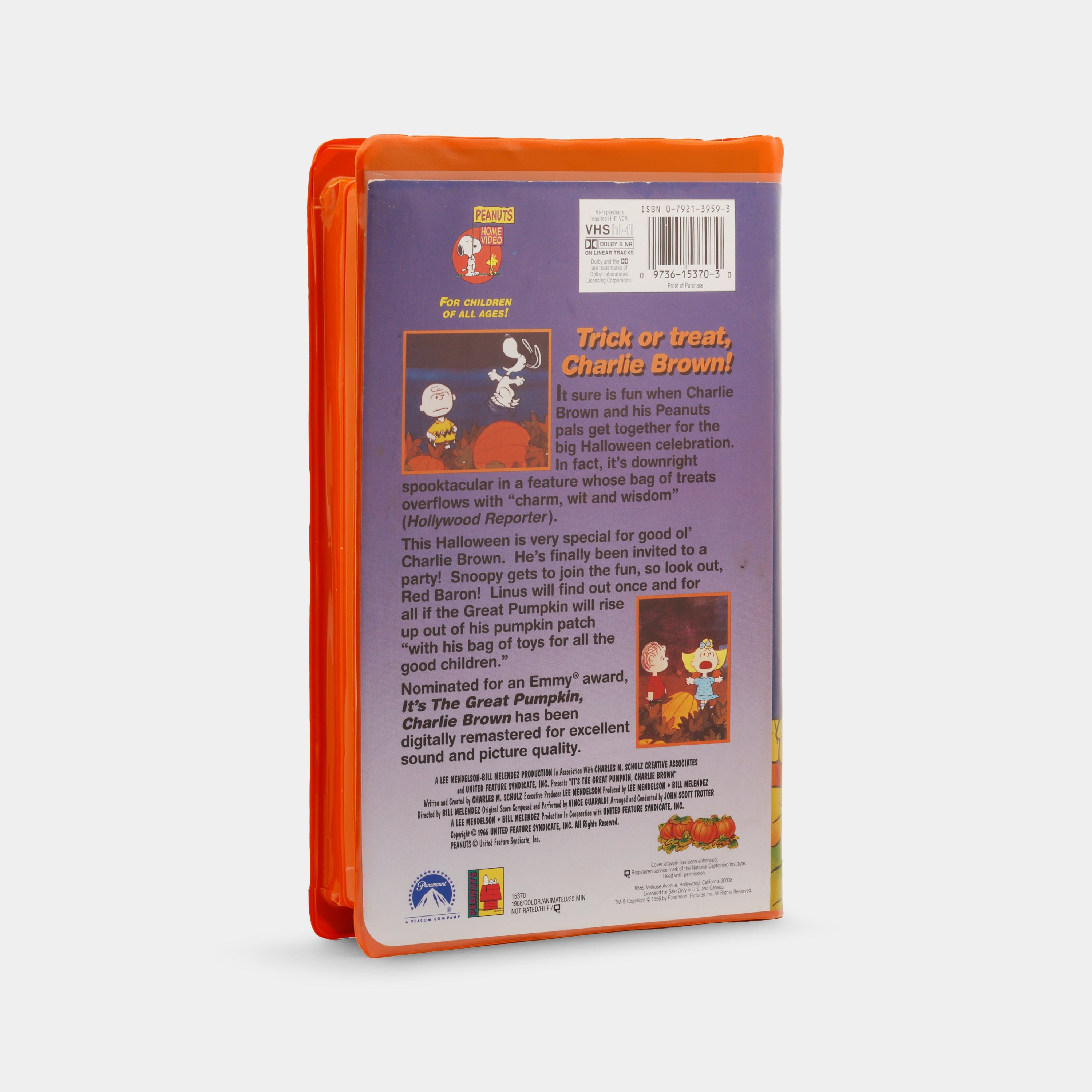 It's the Great Pumpkin, Charlie Brown VHS Tape