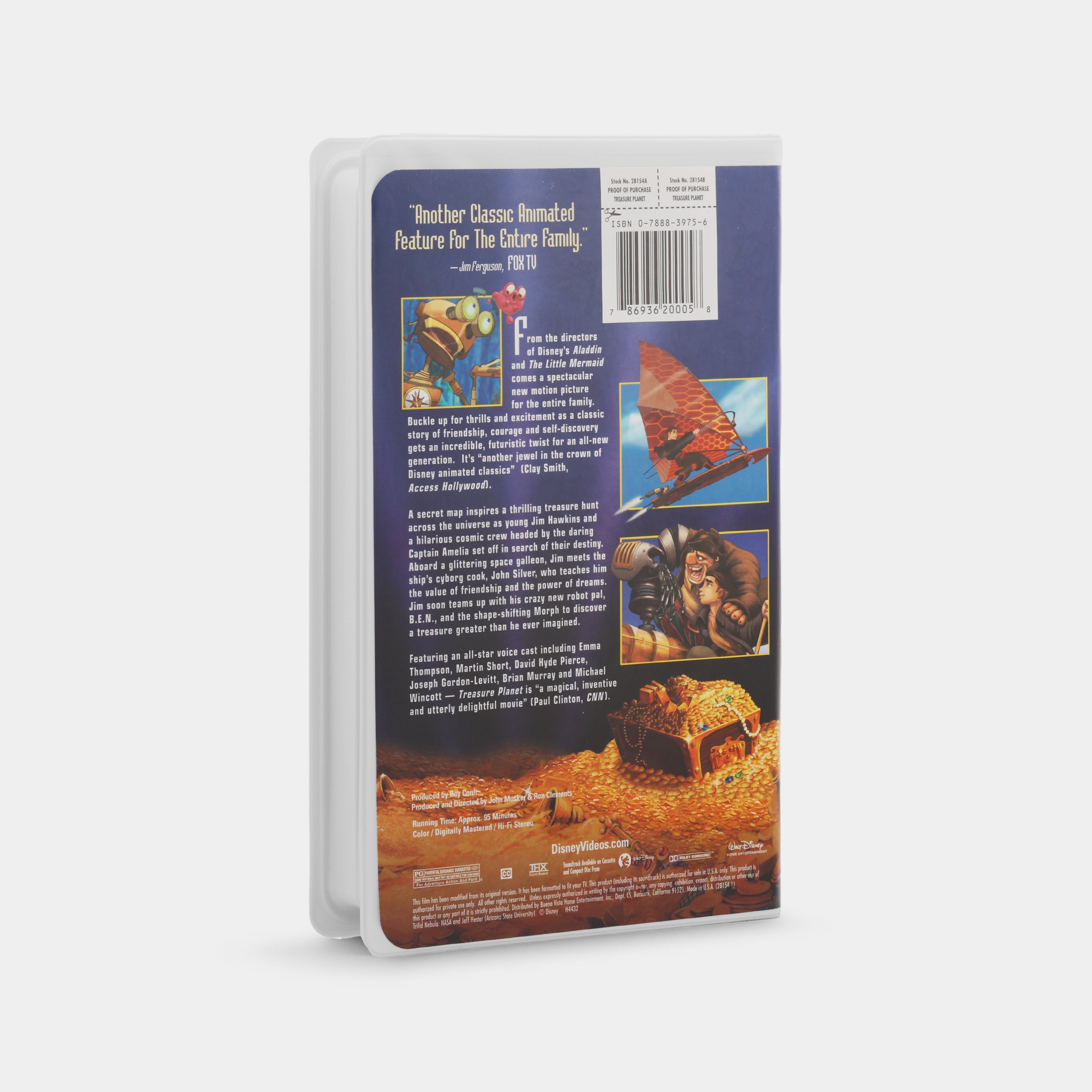 Treasure Planet VHS Tape