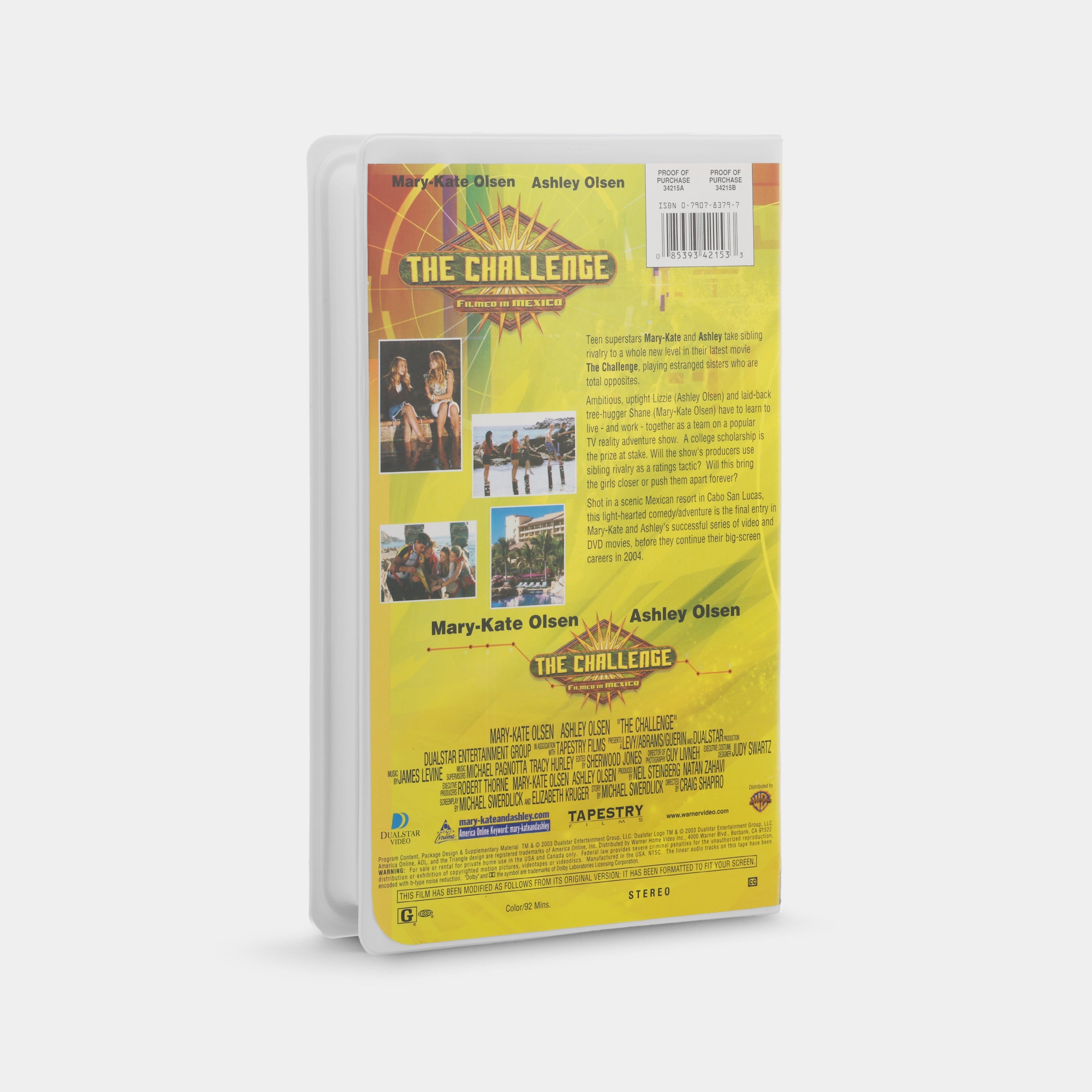 Mary-Kate & Ashley: The Challenge VHS Tape