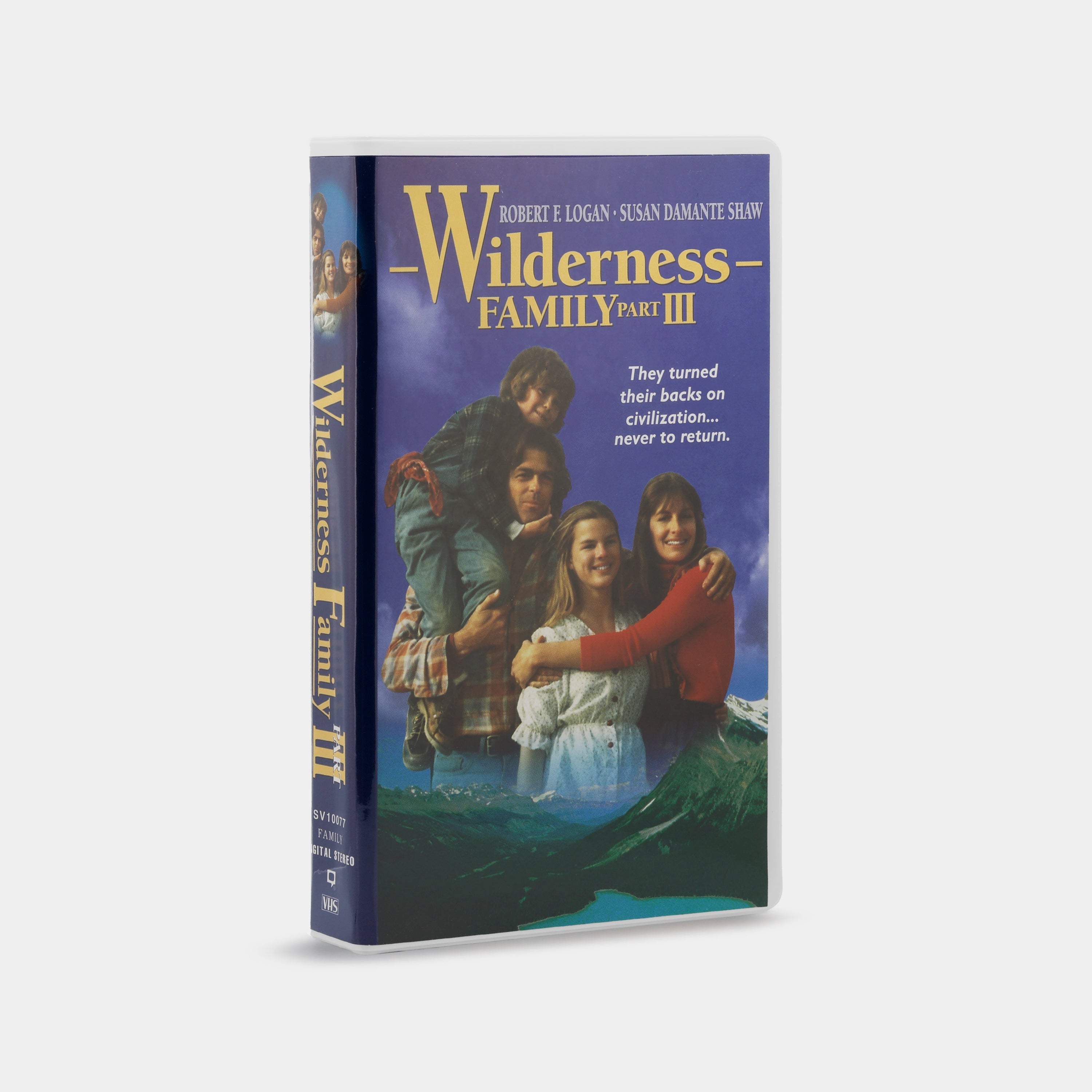 Wilderness Family Part III VHS Tape