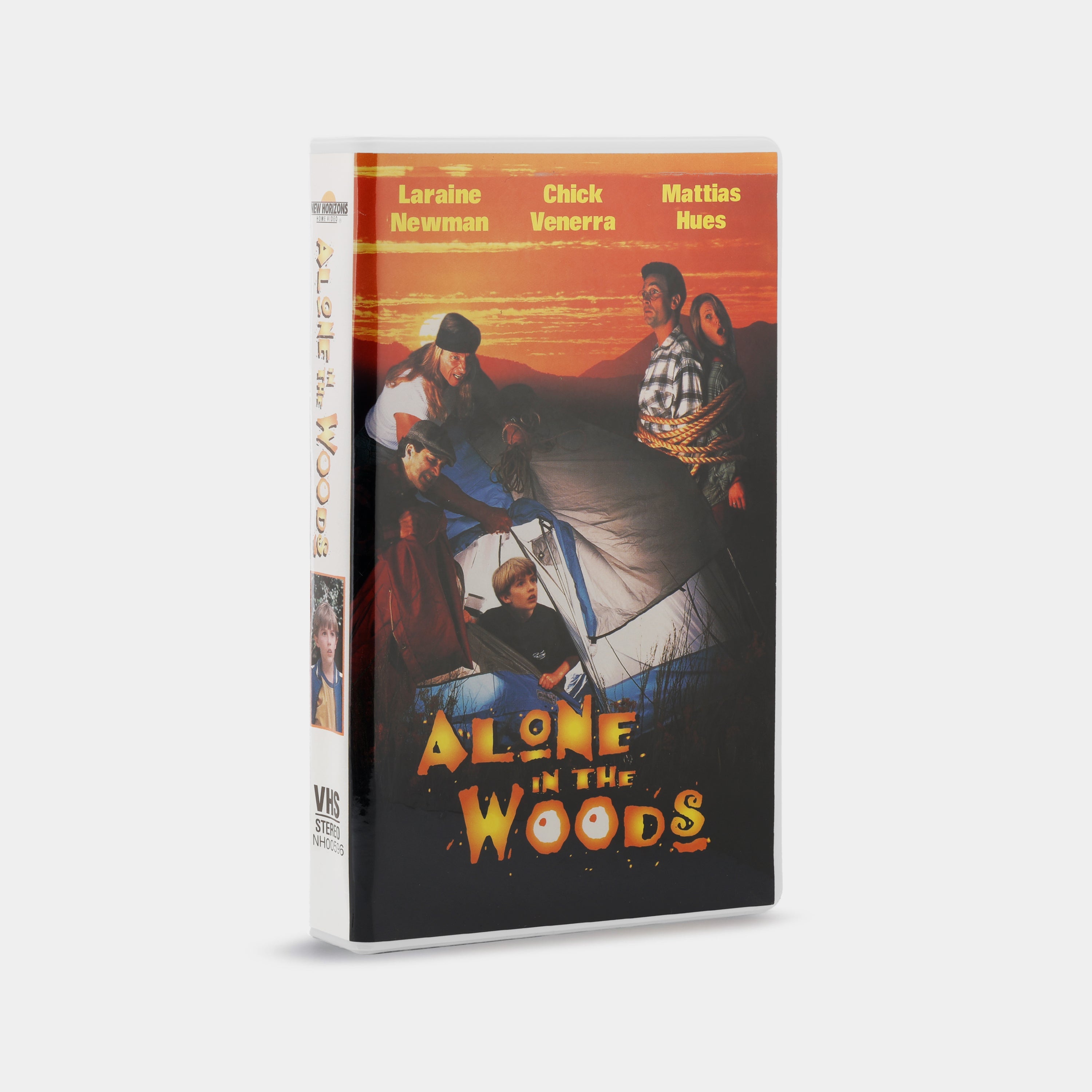 Alone in the Woods VHS Tape