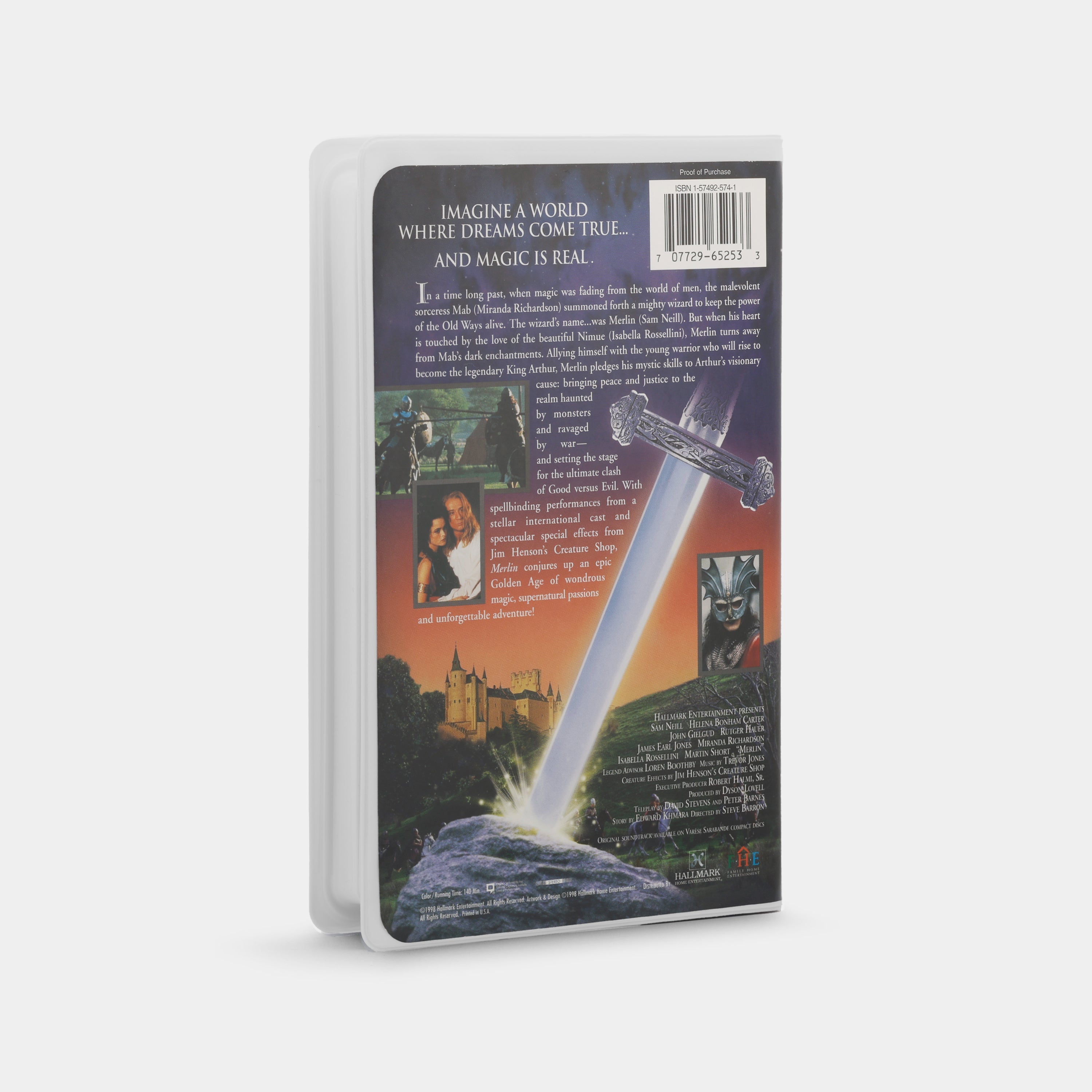 Merlin VHS Tape