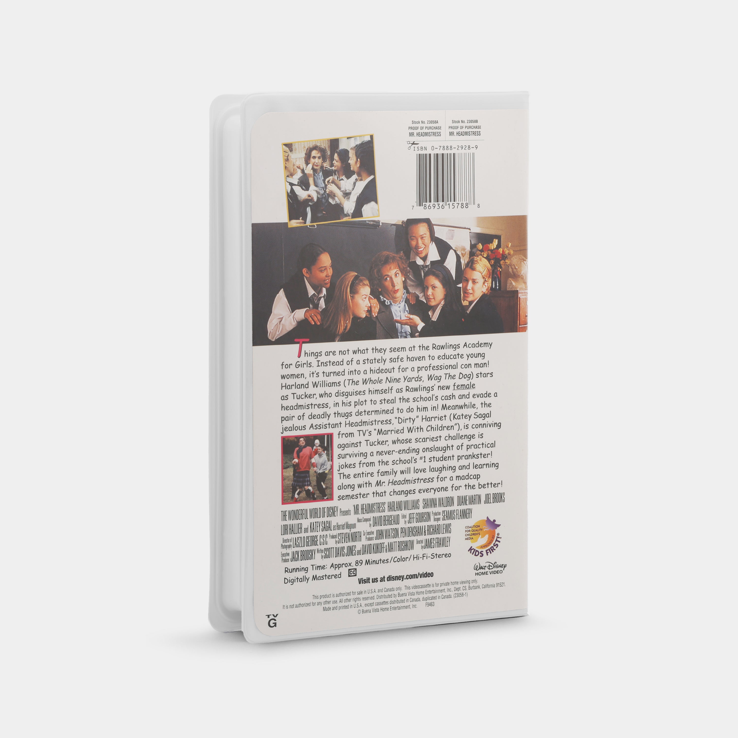 Mr. Headmistress VHS Tape