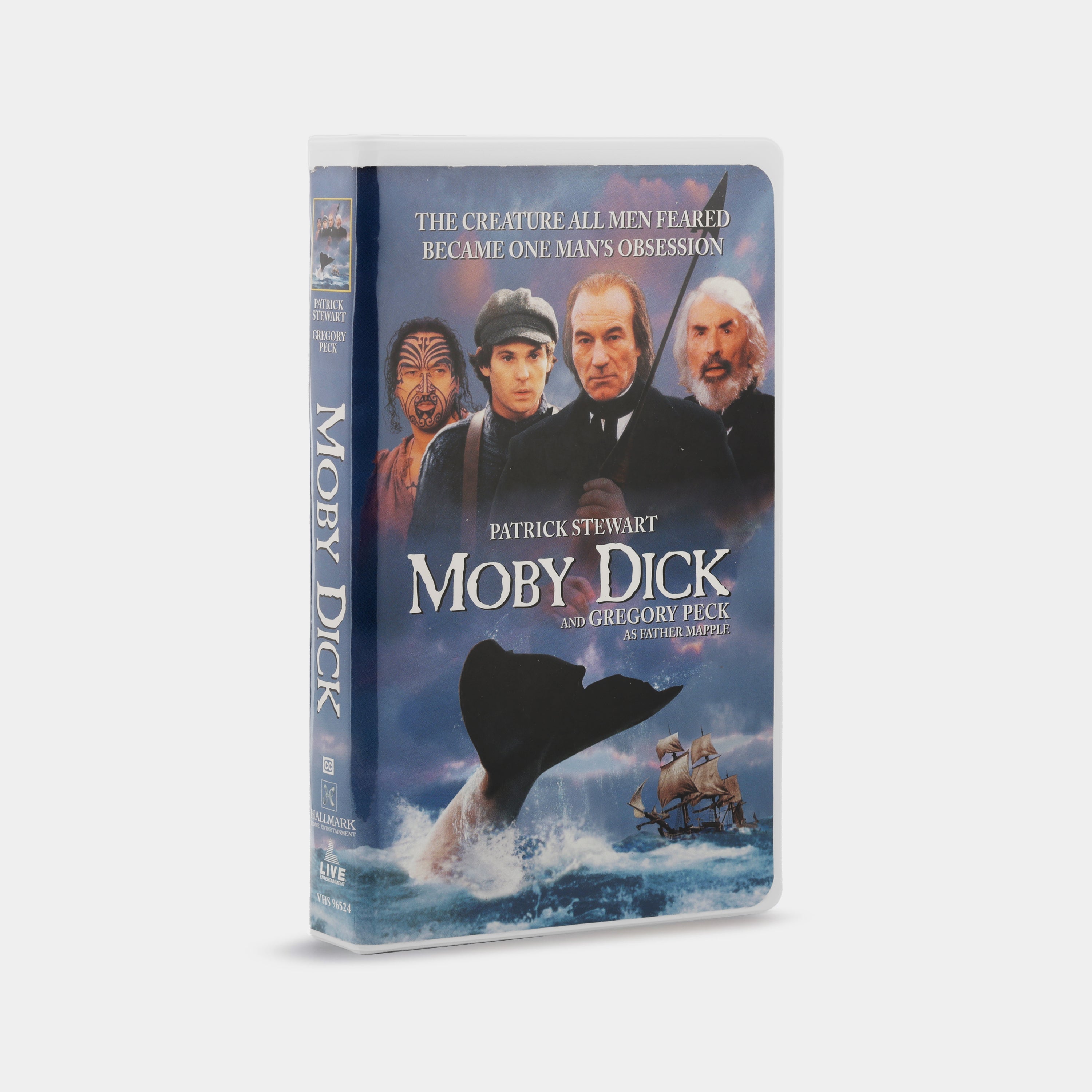 Moby Dick VHS Tape