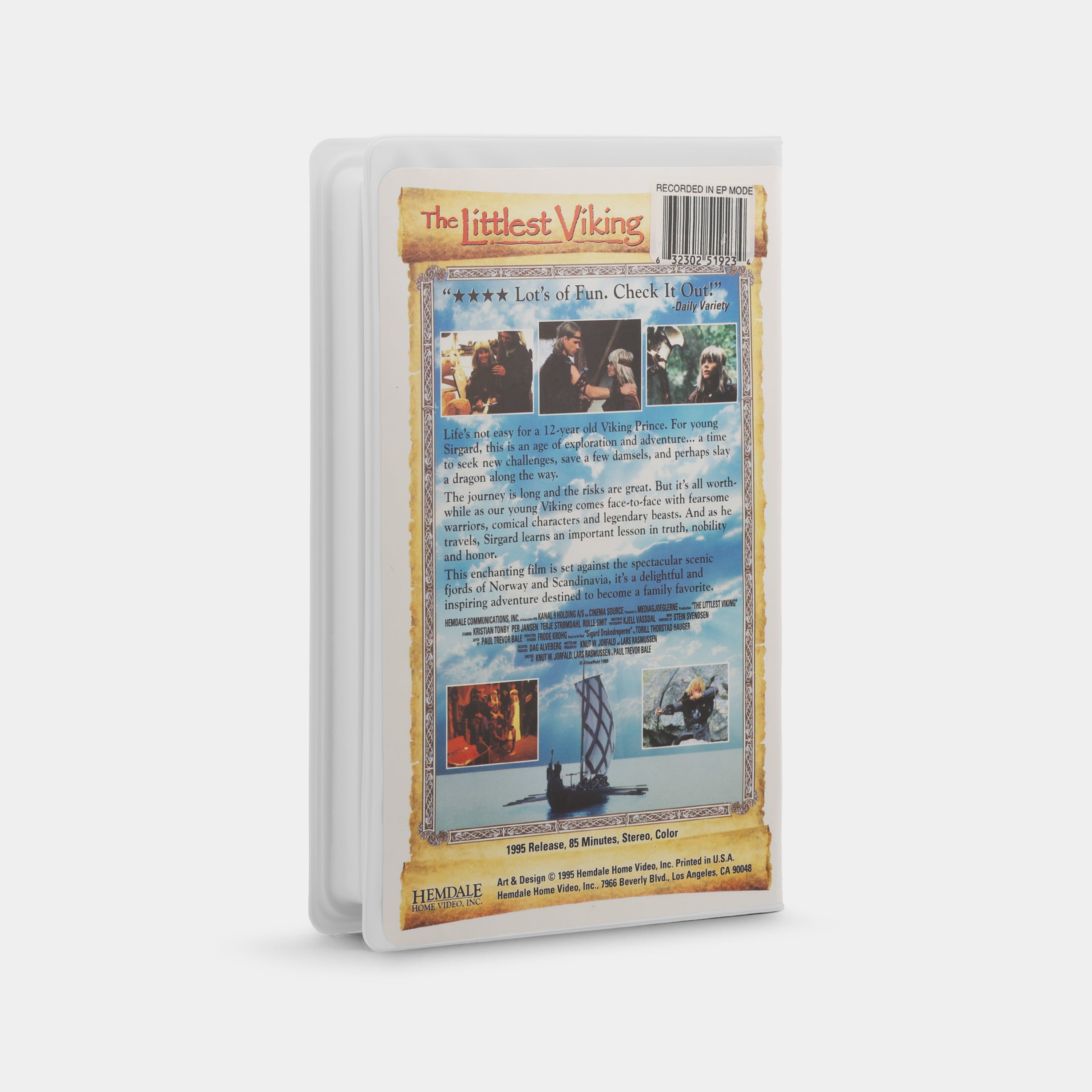 The Littlest Viking VHS Tape