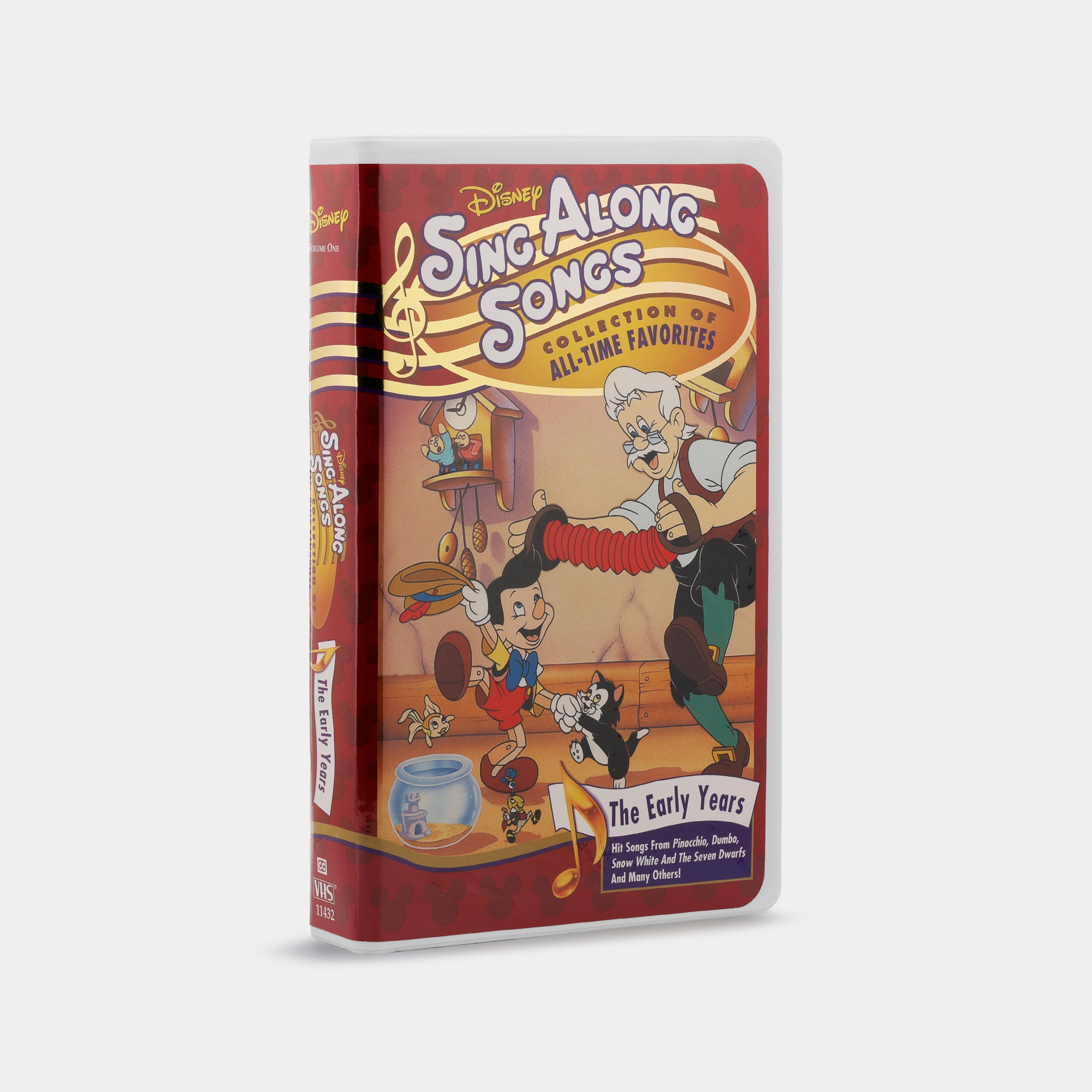 Disney Sing-Along-Songs: Collection of All-Time Favorites - The Early Years VHS Tape