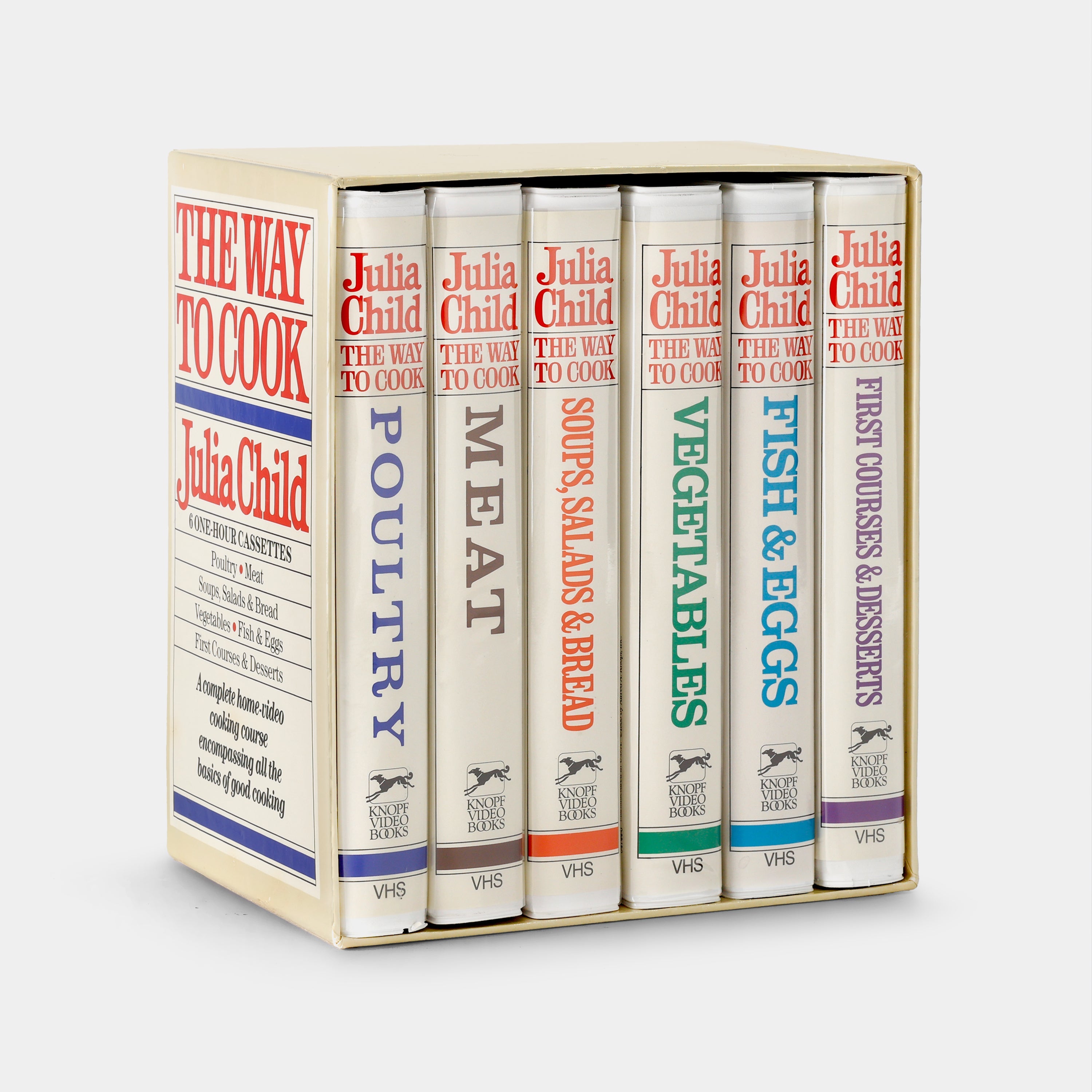 Julia Child: The Way to Cook VHS Tape Set