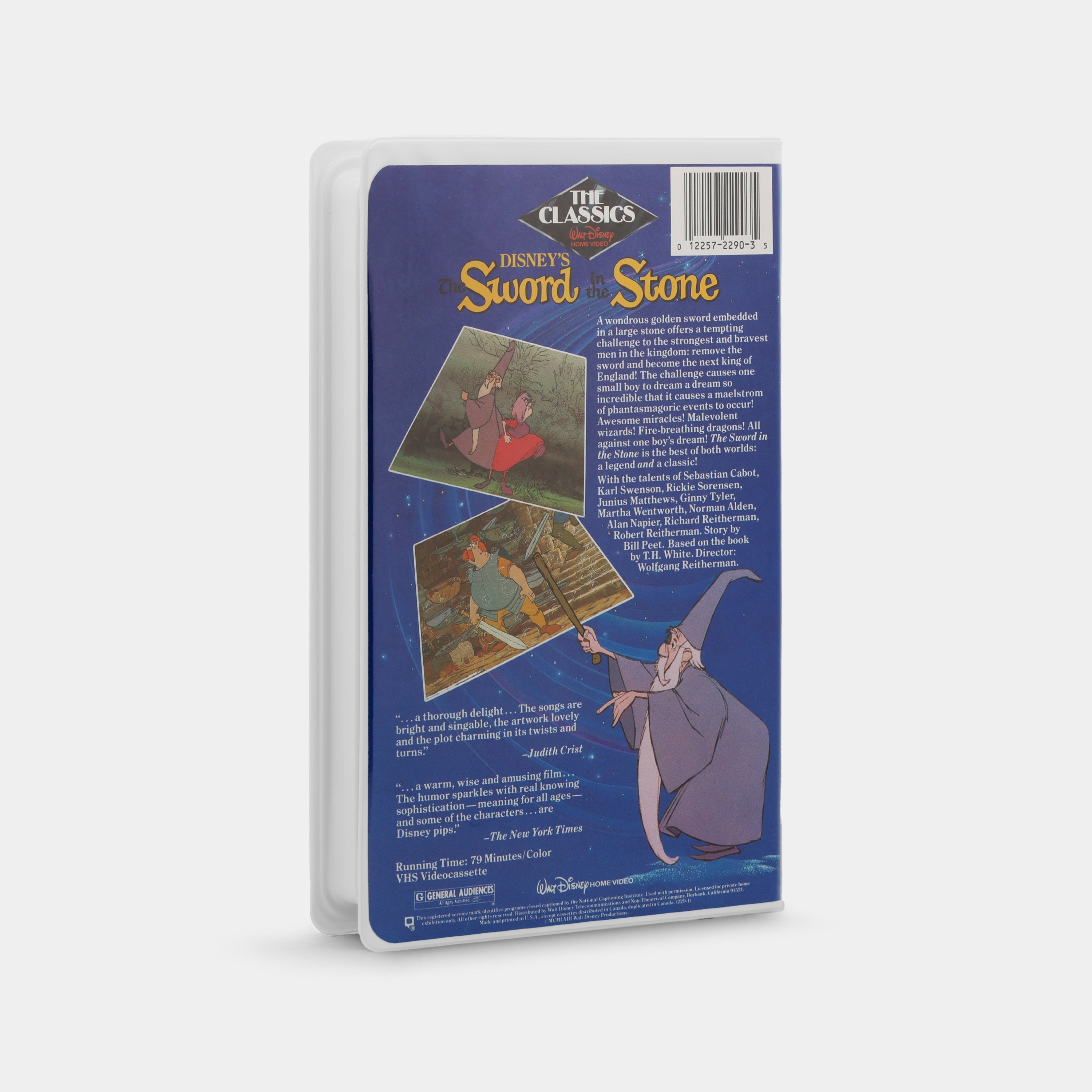 The Sword in the Stone (The Classics) VHS Tape