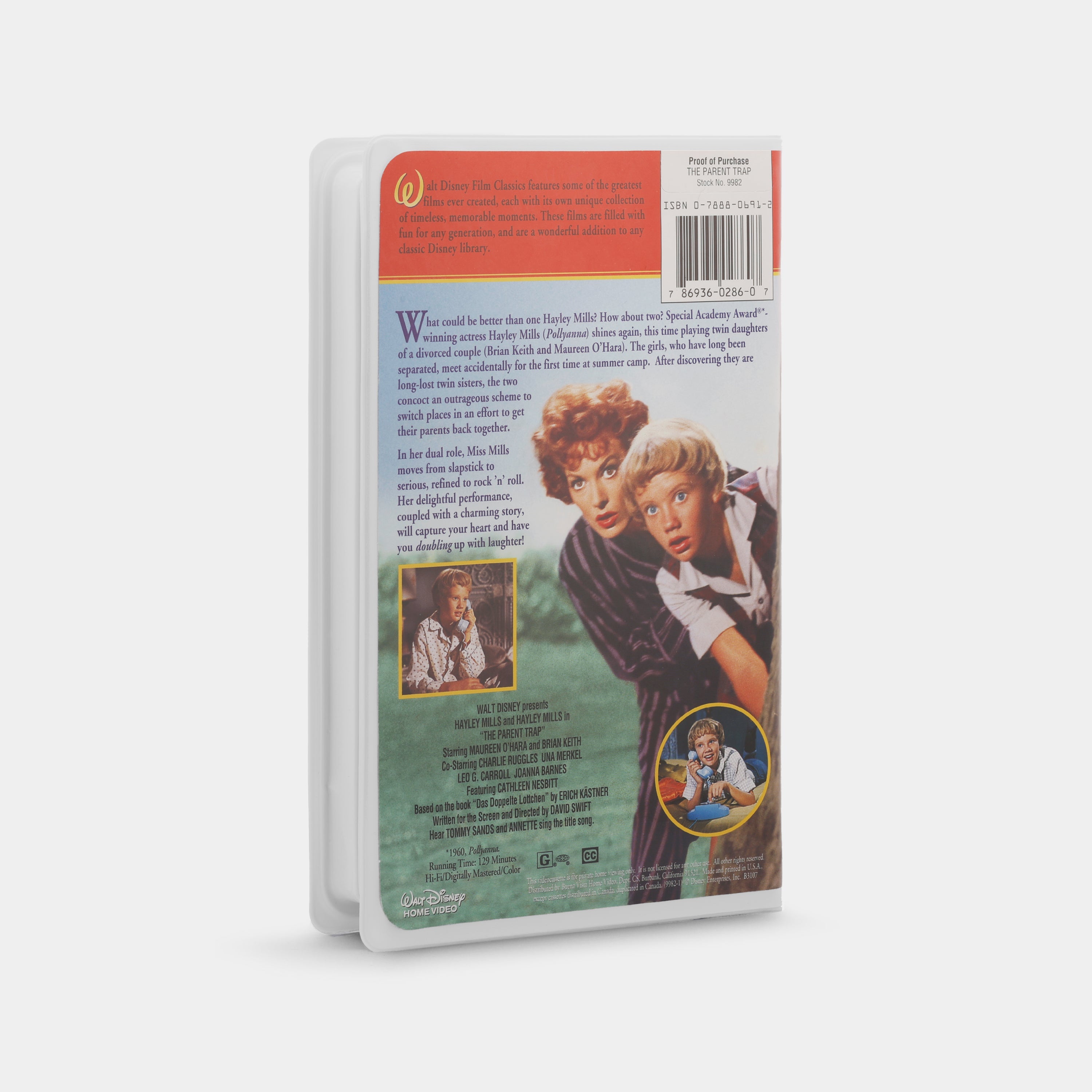 The Parent Trap VHS Tape
