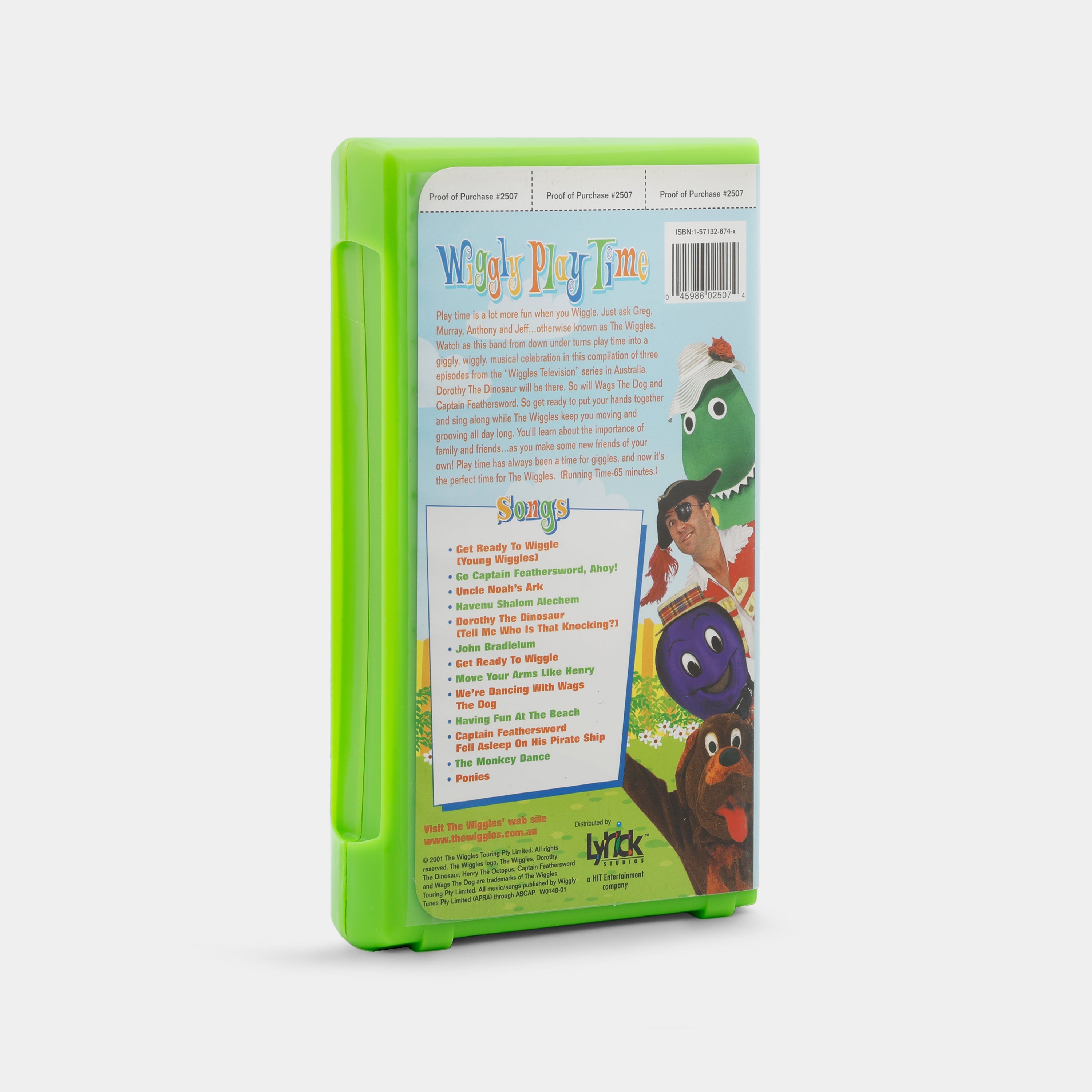 The Wiggles: Wiggly Play Time VHS Tape