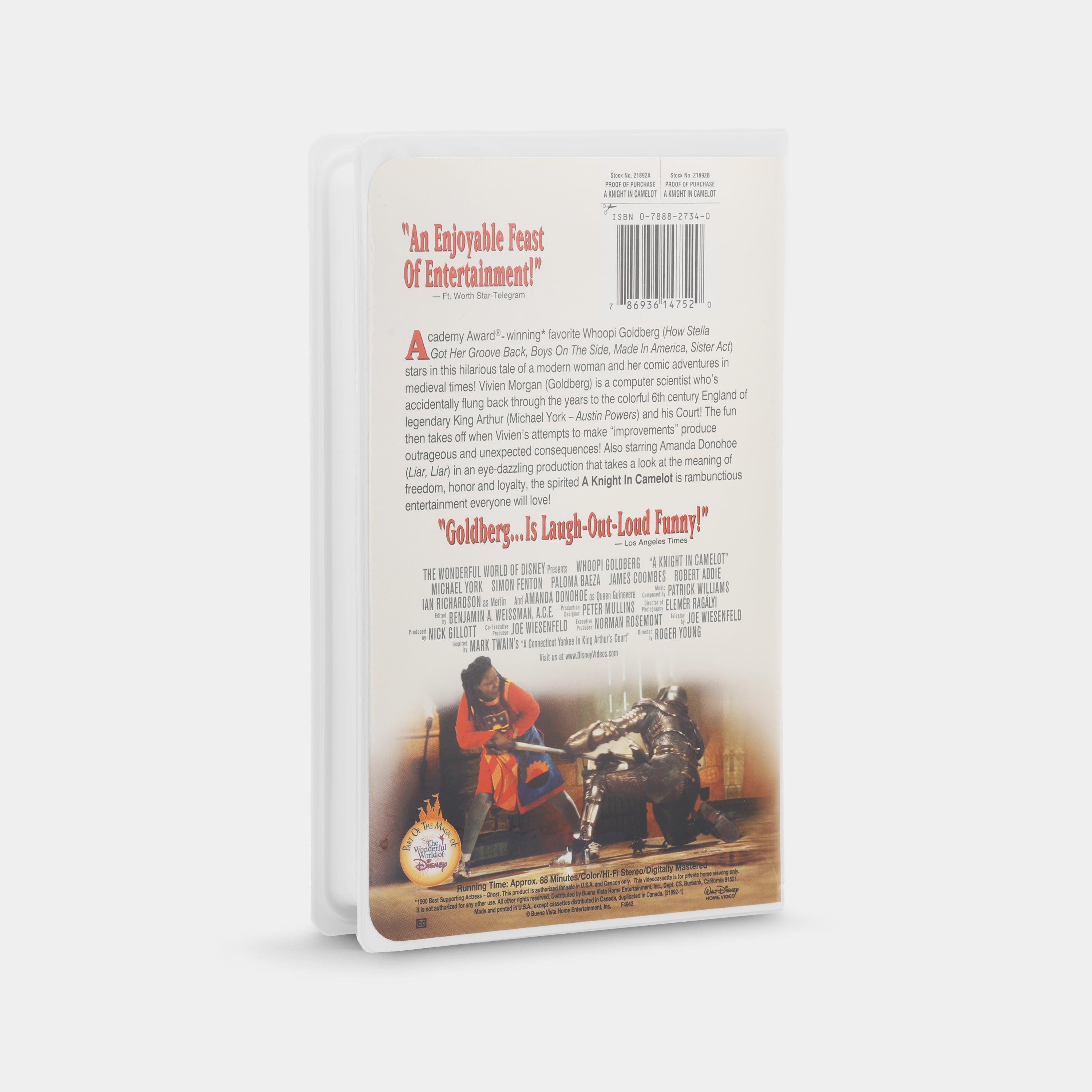 A Knight in Camelot VHS Tape