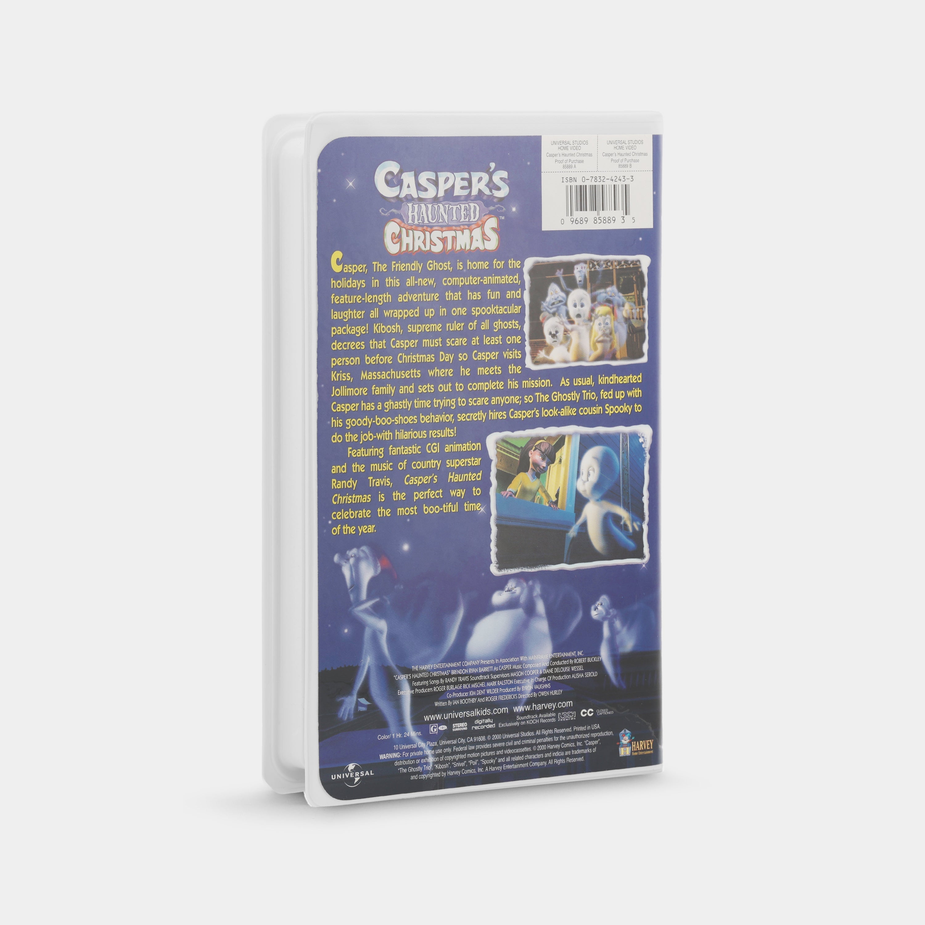 Casper's Haunted Christmas VHS Tape