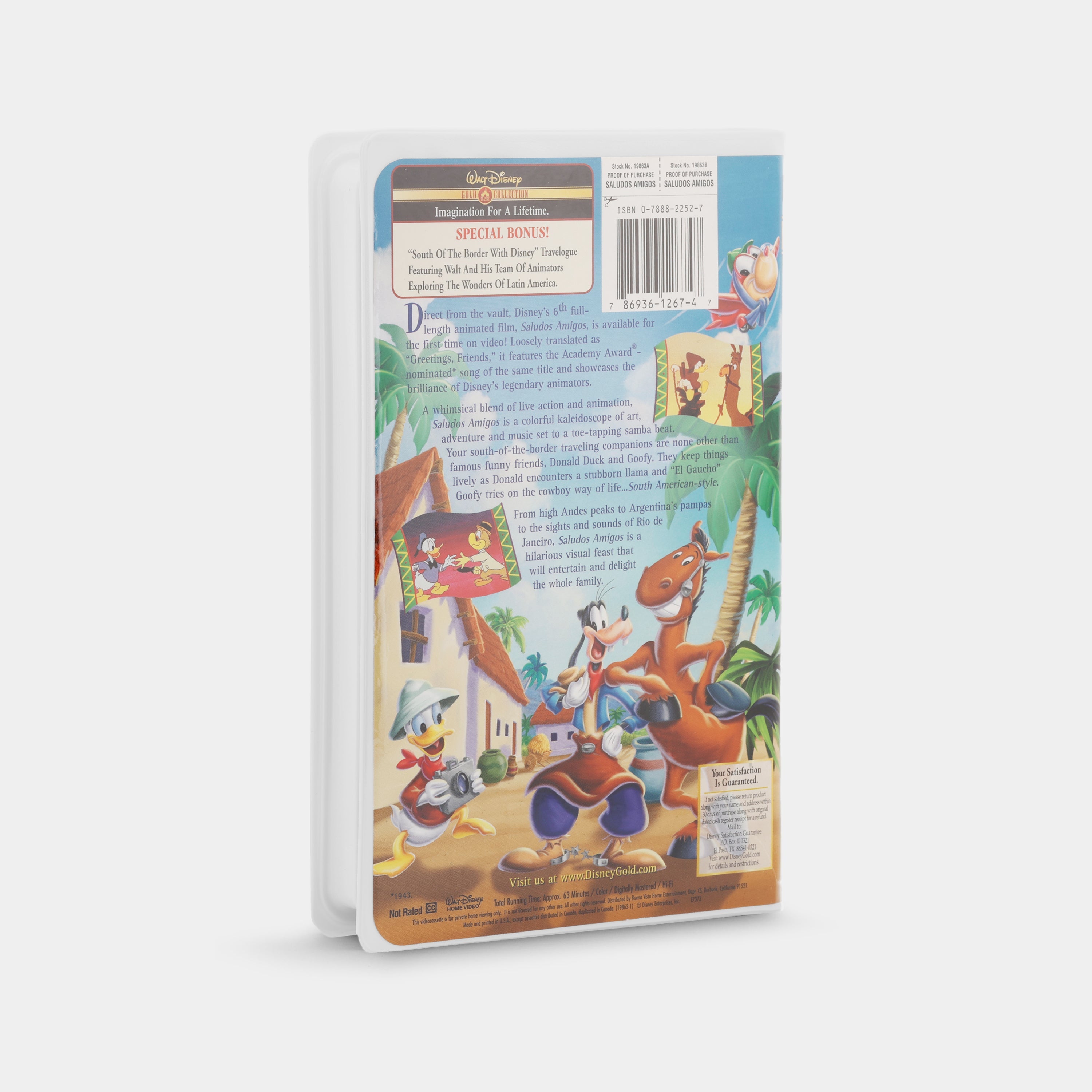 Saludos Amigos (Gold Collection) VHS Tape