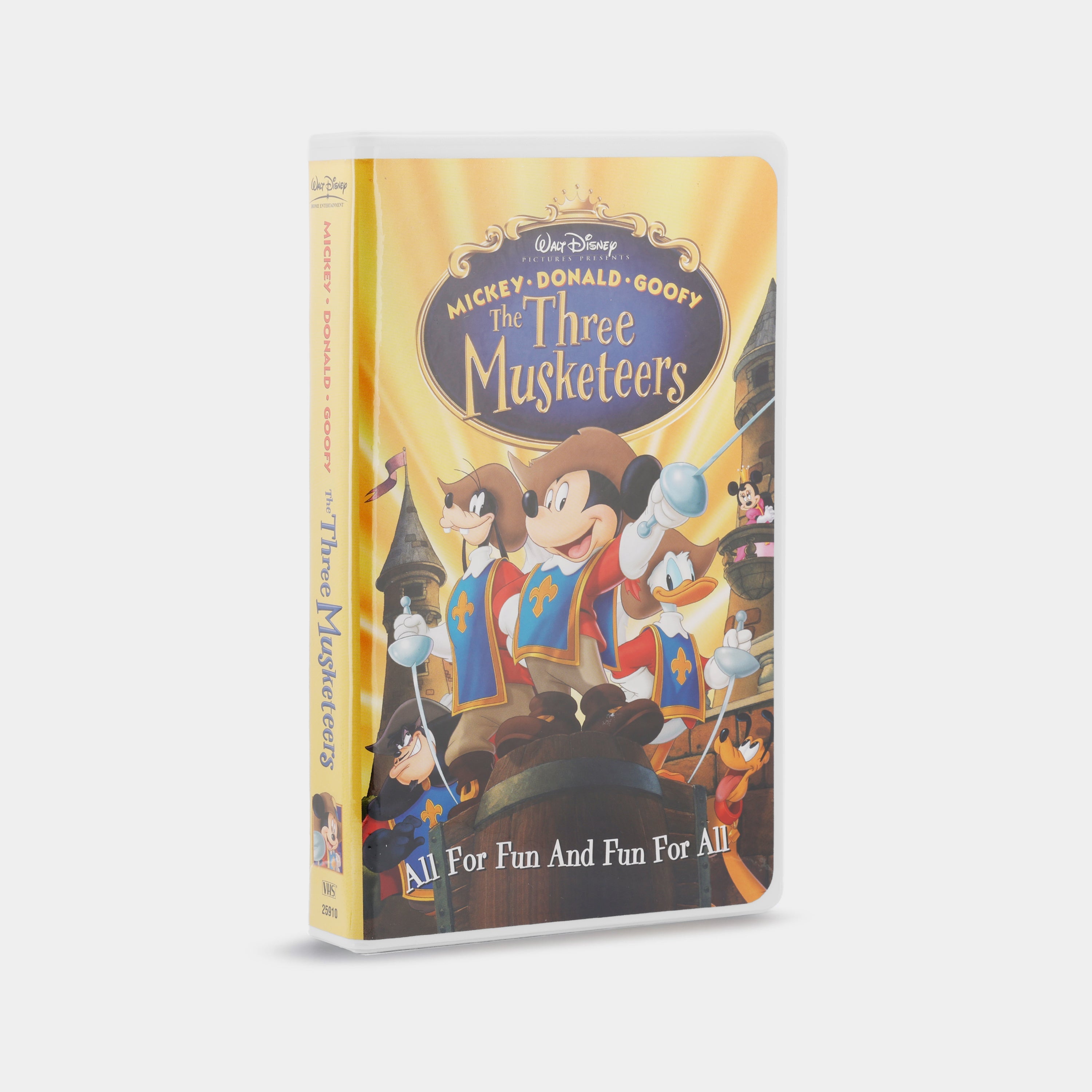 Disney's Mickey, Donald, Goofy: The Three Musketeers VHS Tape