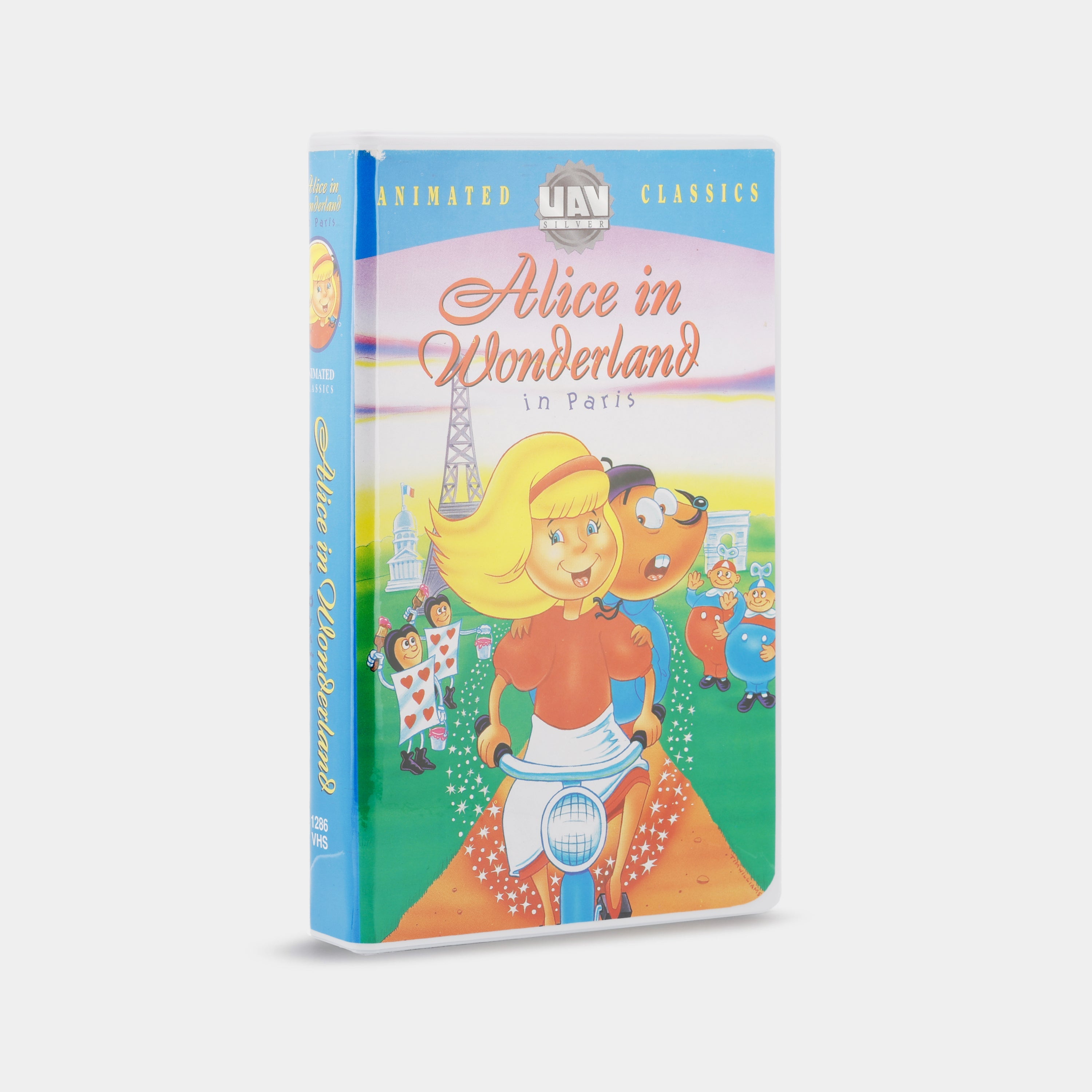 Alice of Wonderland in Paris VHS Tape