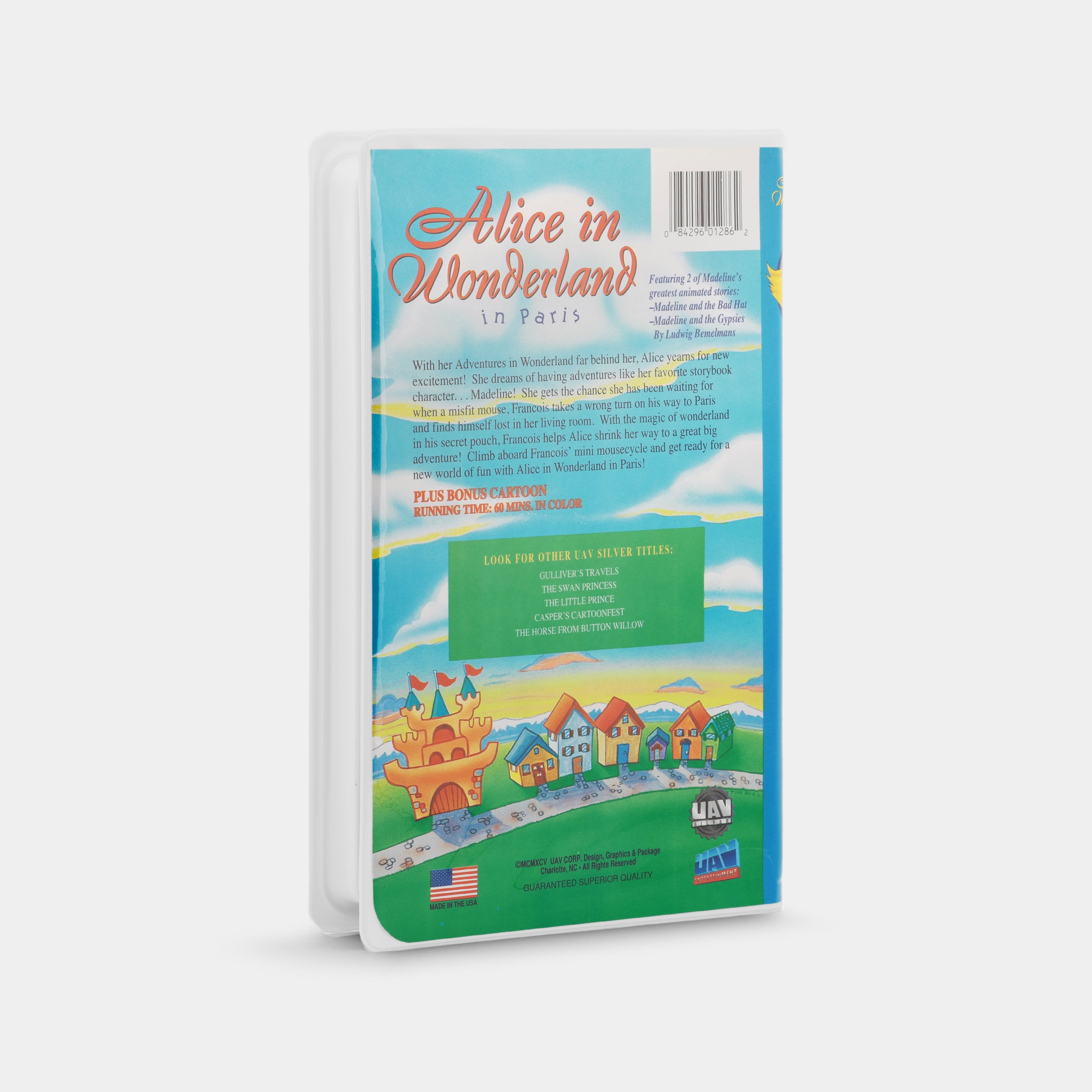 Alice of Wonderland in Paris VHS Tape