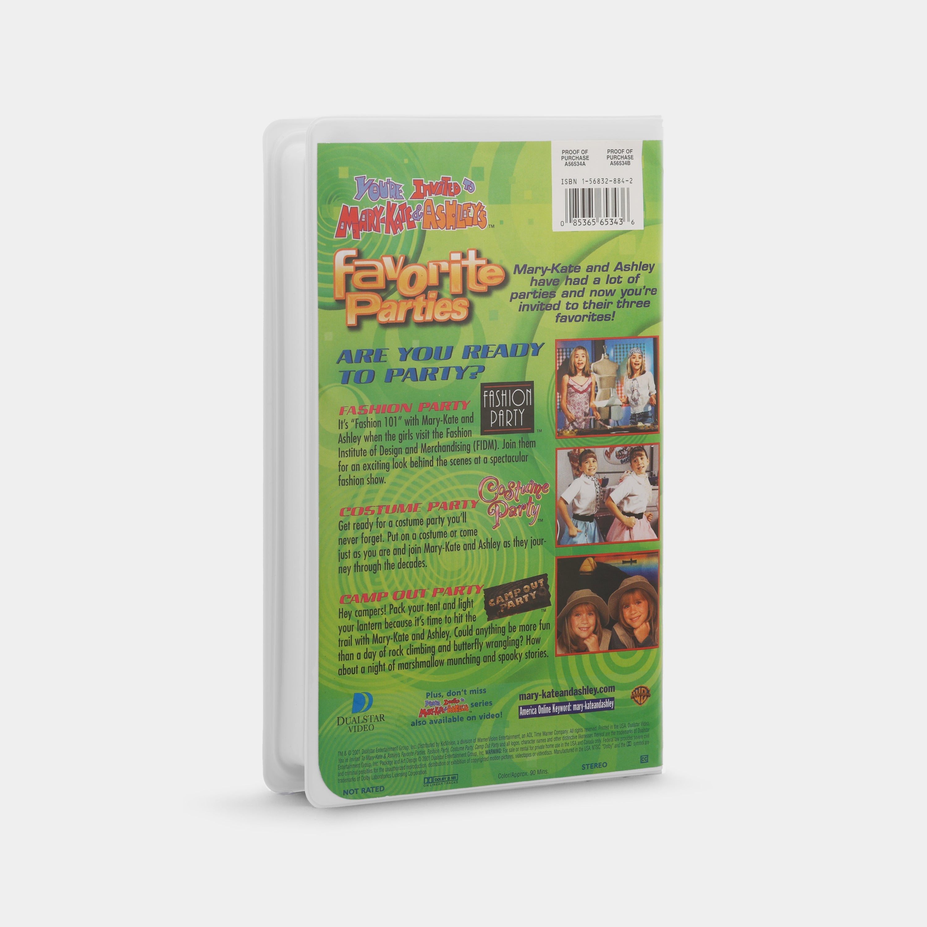 You're Invited to Mary-Kate & Ashley's Favorite Parties VHS Tape