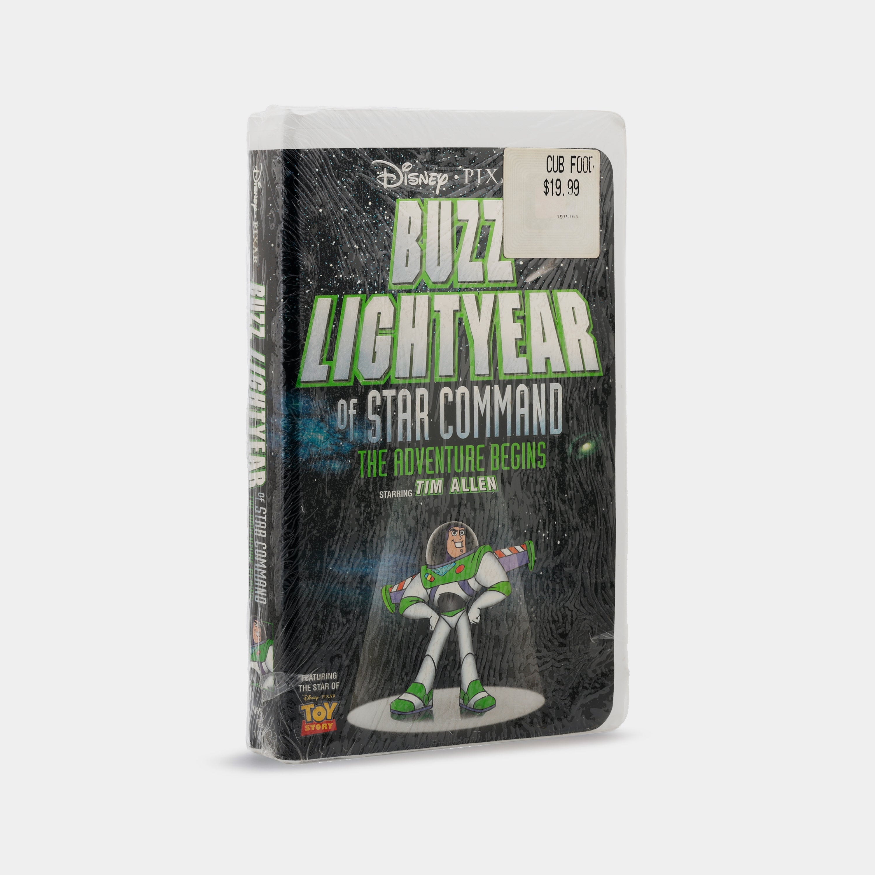 Buzz Lightyear of Star Command: The Adventure Begins (Sealed) VHS Tape