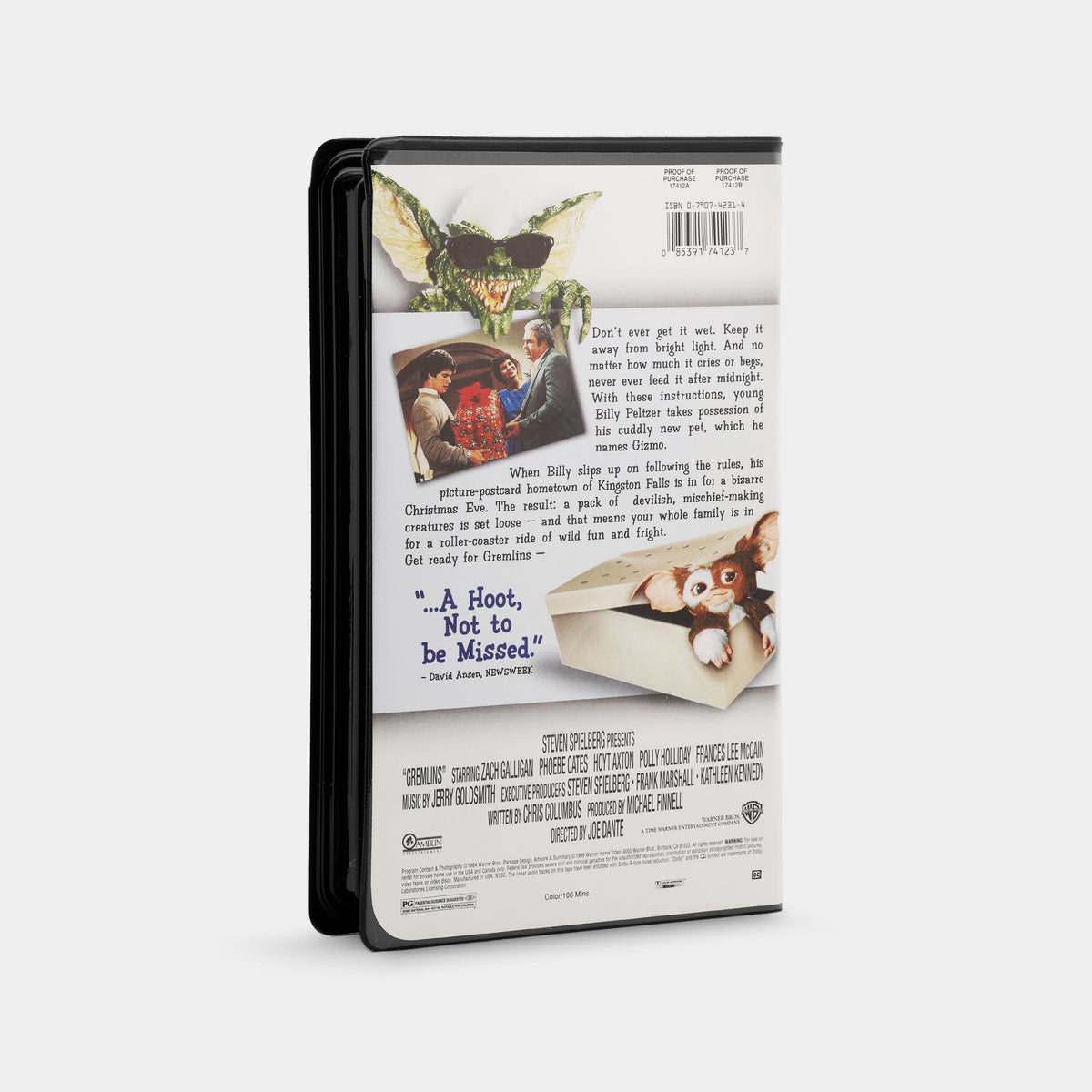 Gremlins VHS Tape