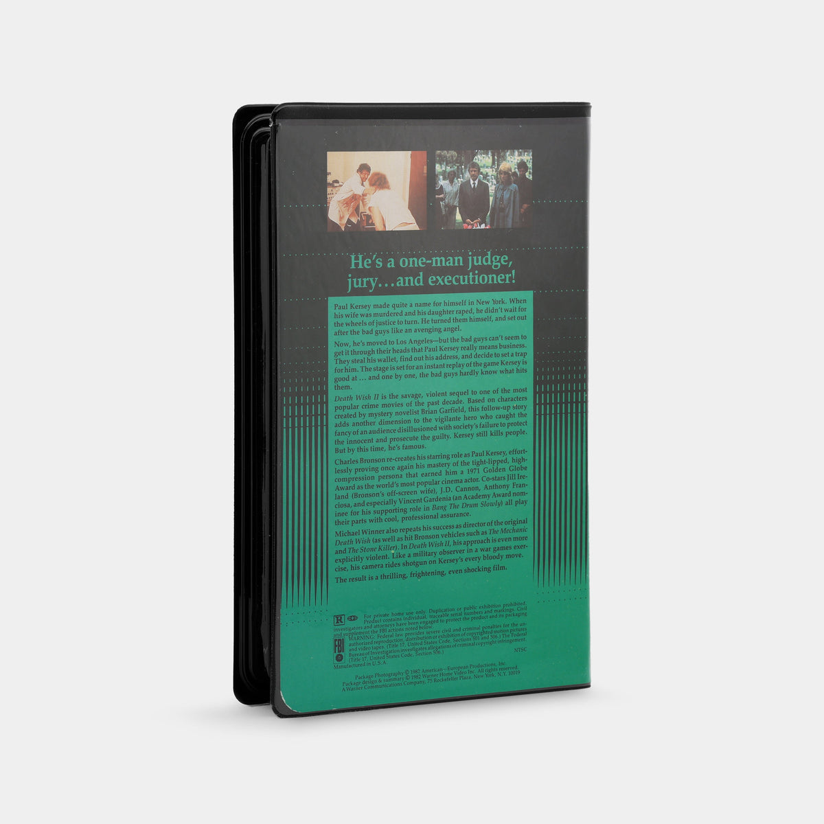 Death Wish II VHS Tape