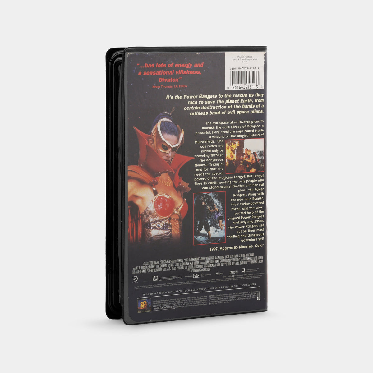 Turbo: A Power Rangers Movie VHS Tape