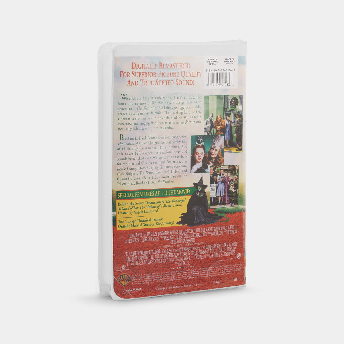 The Wizard of Oz (Sealed) VHS Tape
