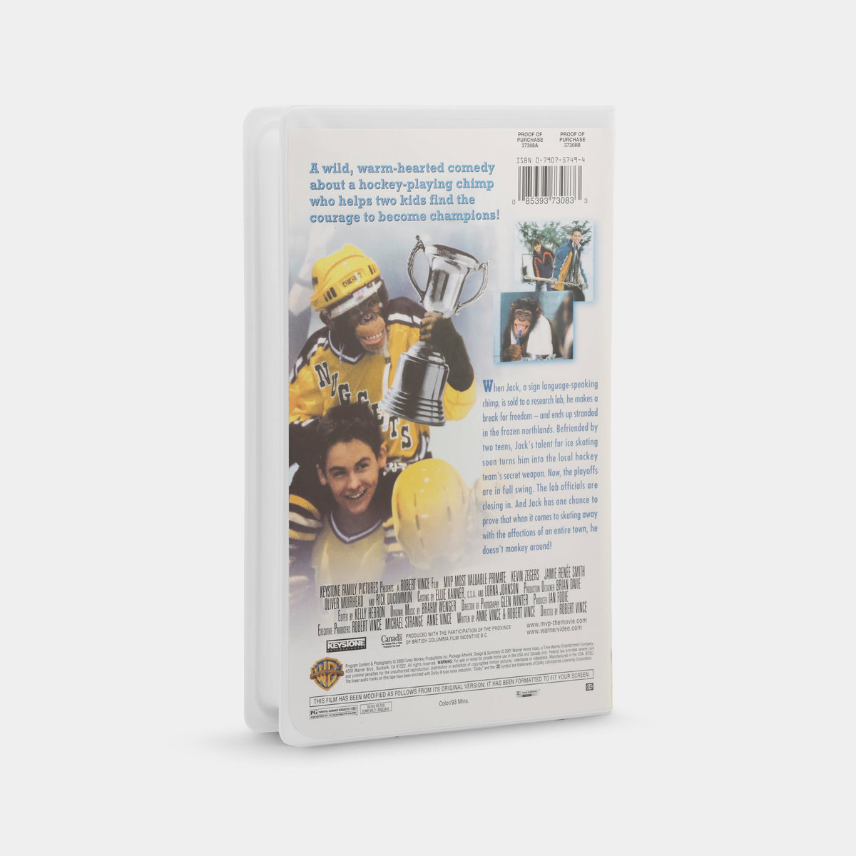 MVP: Most Valuable Primate VHS Tape