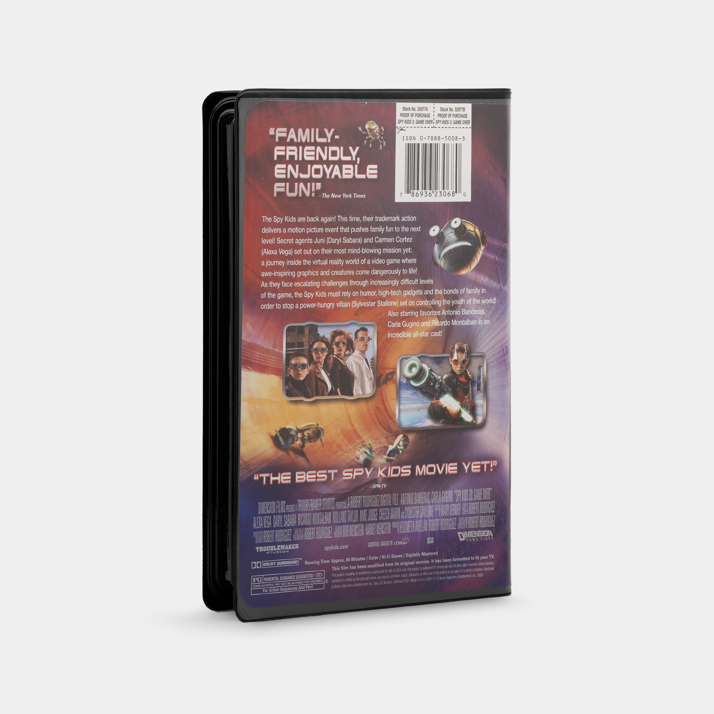 Spy Kids 3: Game Over VHS Tape
